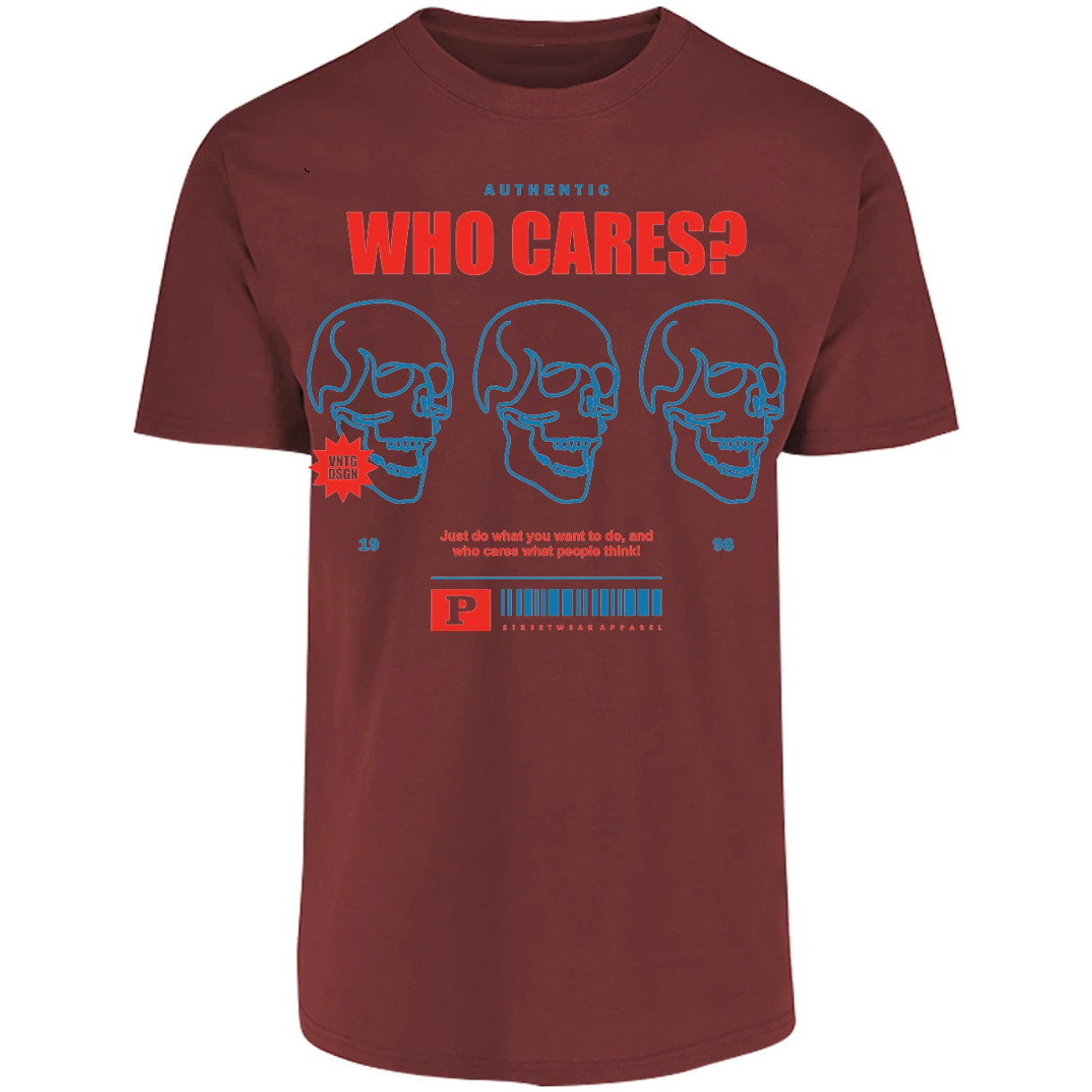 Playera Urbano Style Who Cares 329 para Adulto 6