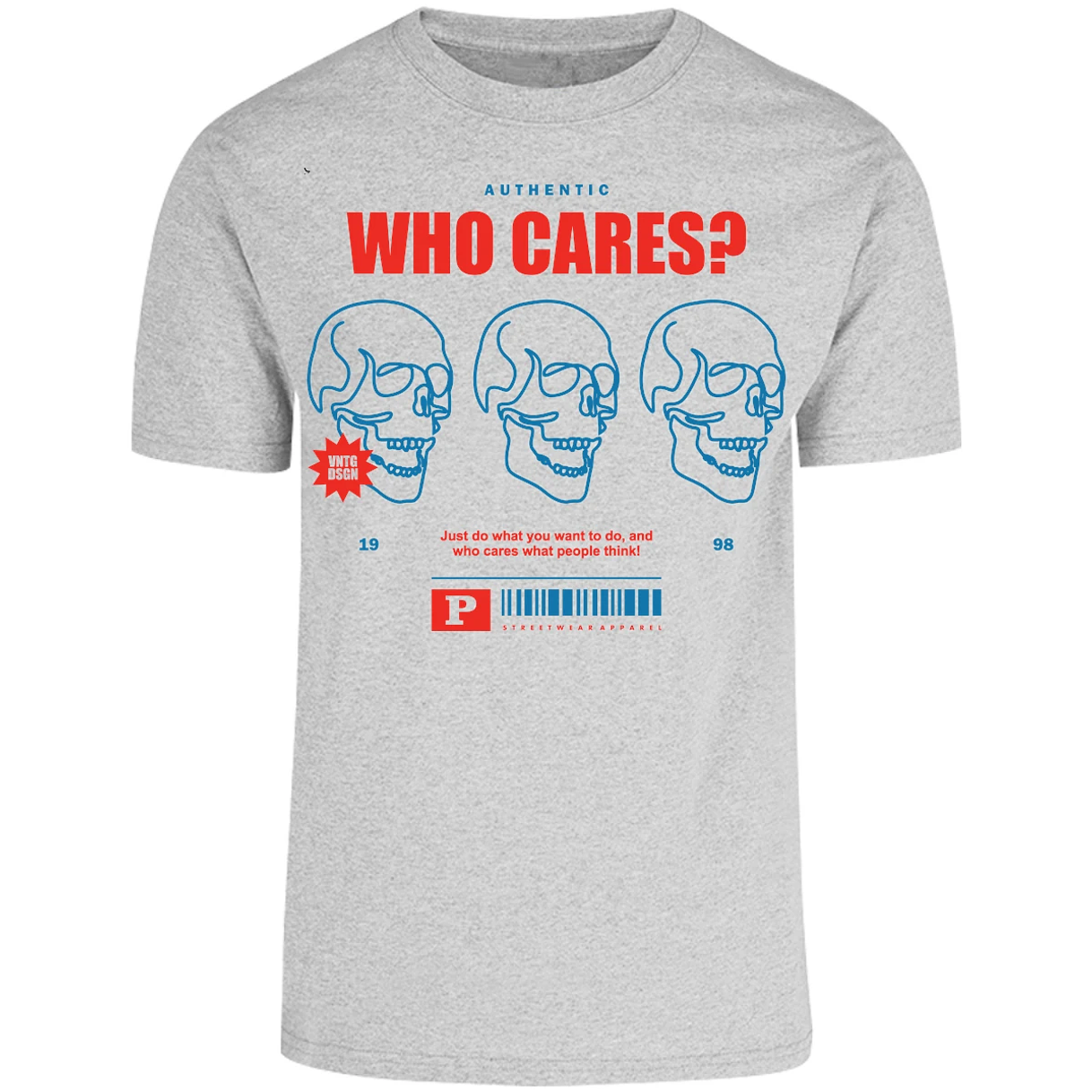 Playera Urbano Style Who Cares 329 para Adulto 22