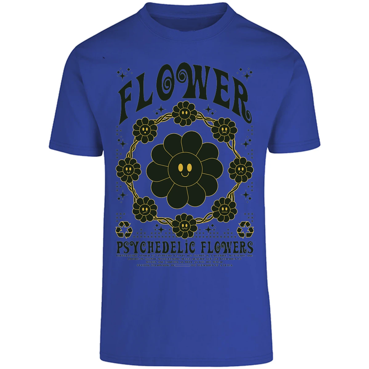 Playera Urbano Style Flowers 178 para Adulto 8
