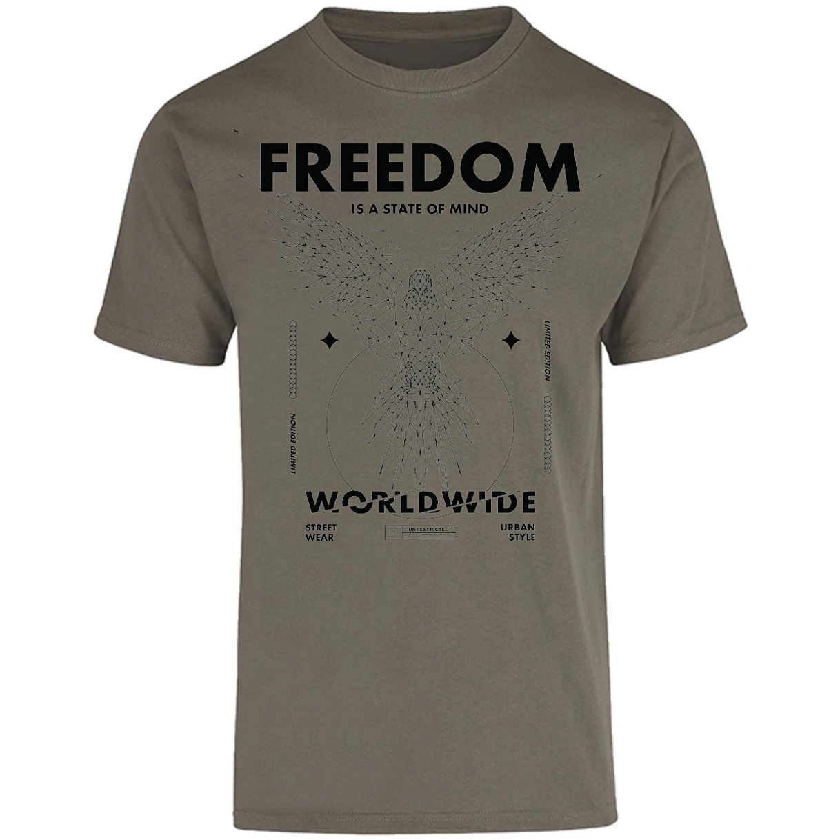 Playera Urbano Style Streetwear 130 para Adulto 1