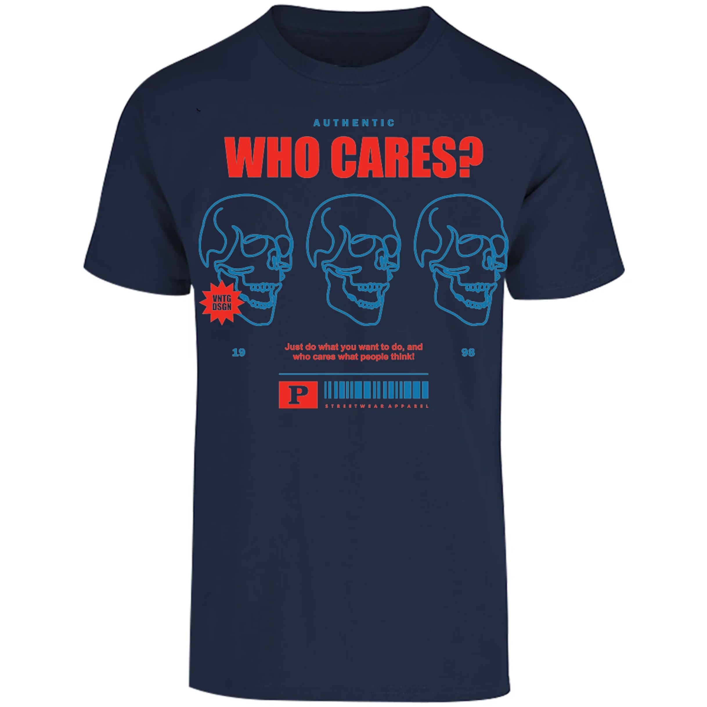 Playera Urbano Style Who Cares 329 para Adulto 1