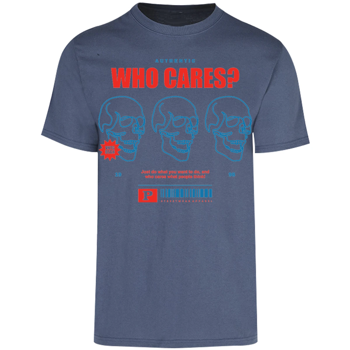 Playera Urbano Style Who Cares 329 para Adulto 2