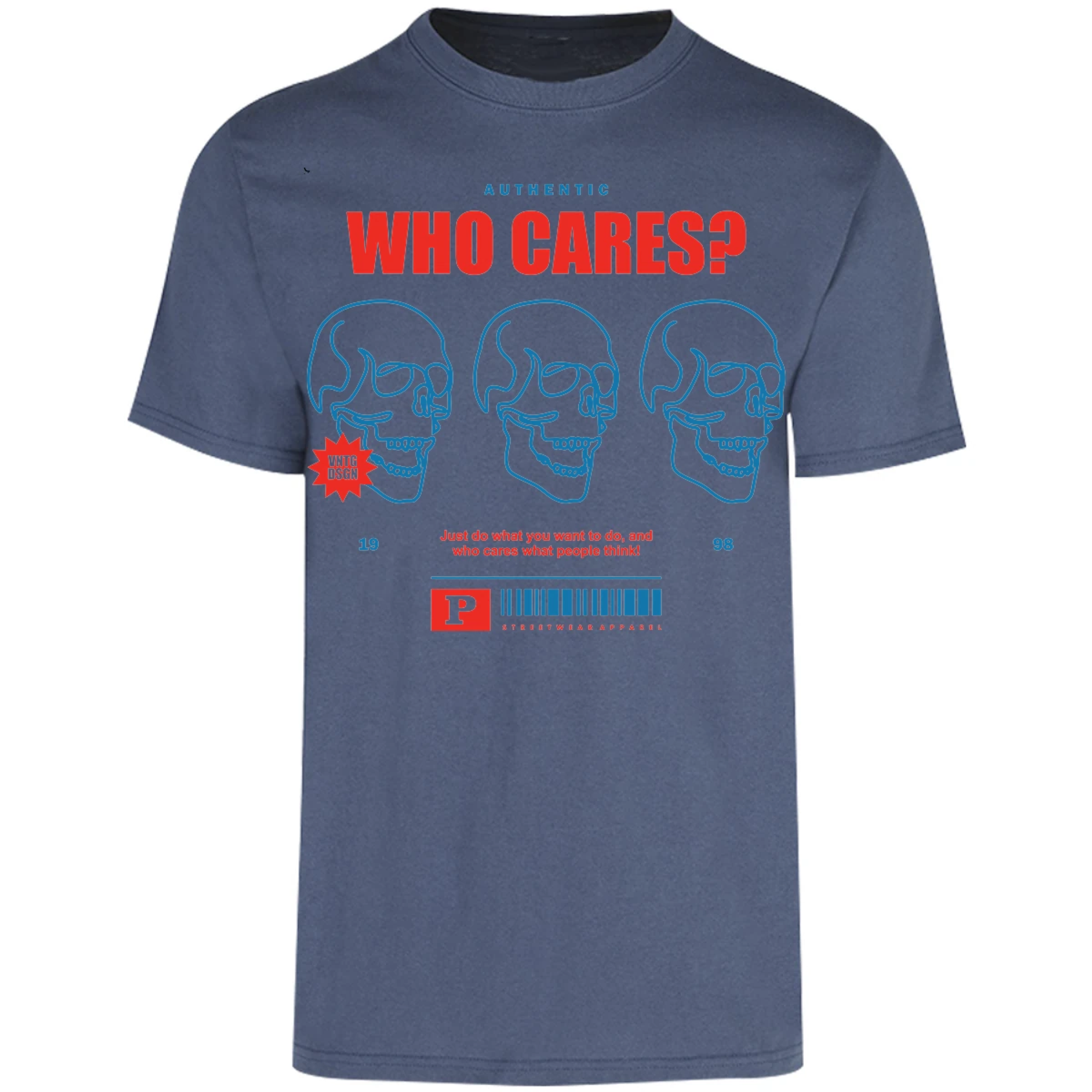 Playera Urbano Style Who Cares 329 para Adulto 2
