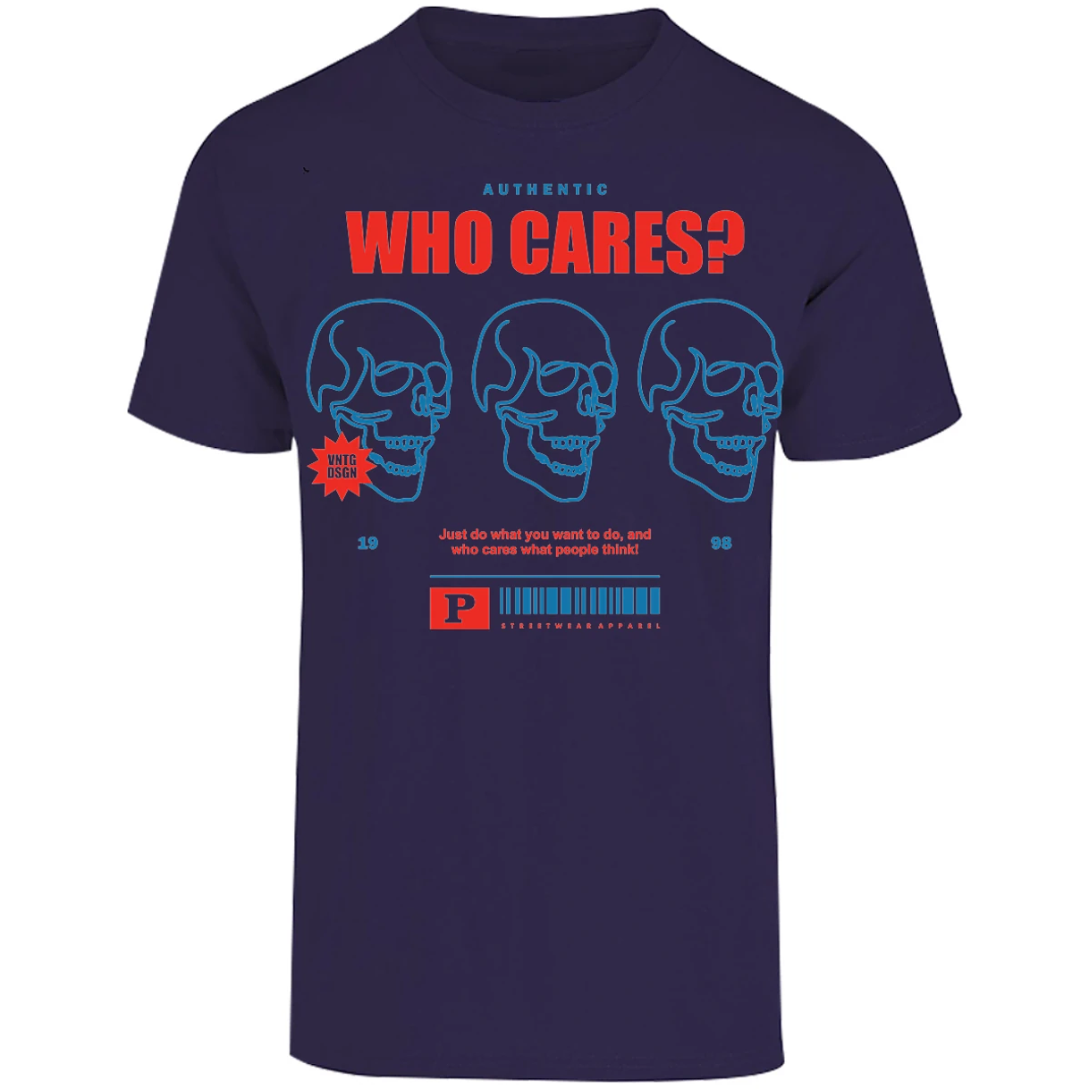 Playera Urbano Style Who Cares 329 para Adulto 5