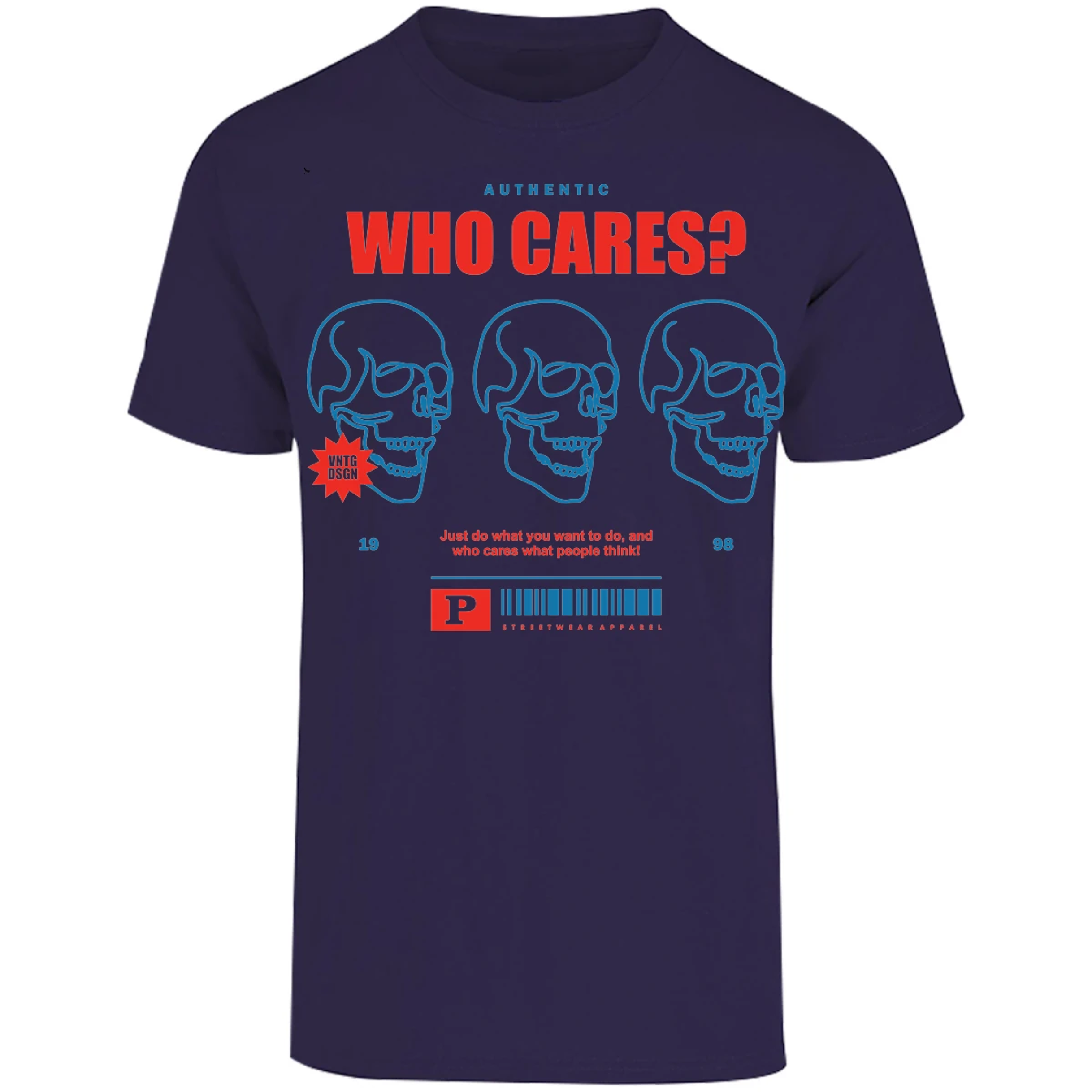 Playera Urbano Style Who Cares 329 para Adulto 5