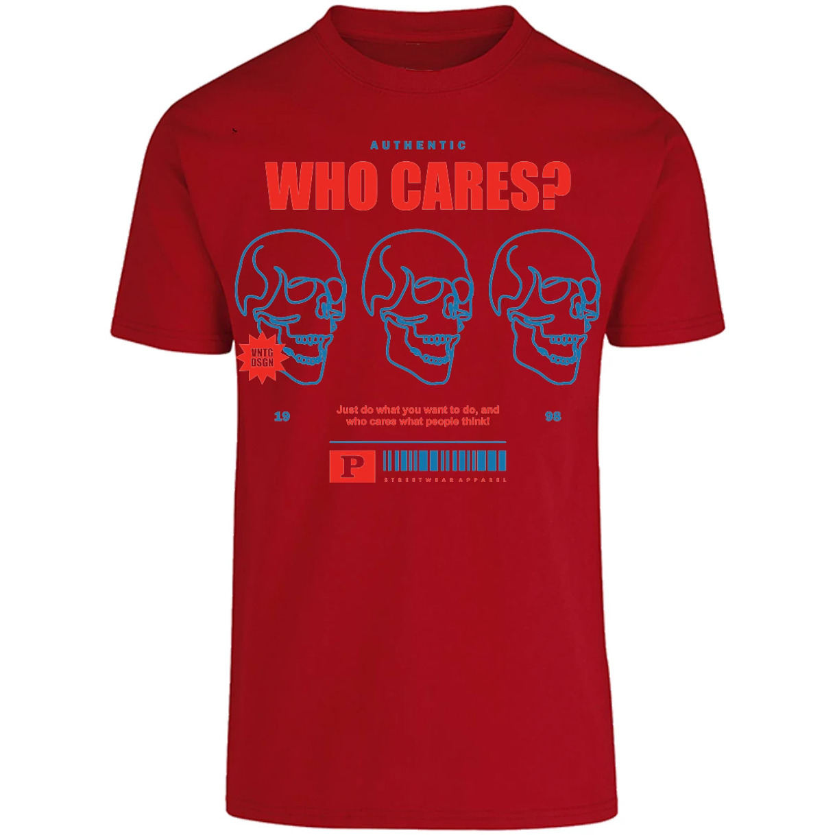 Playera Urbano Style Who Cares 329 para Adulto 9