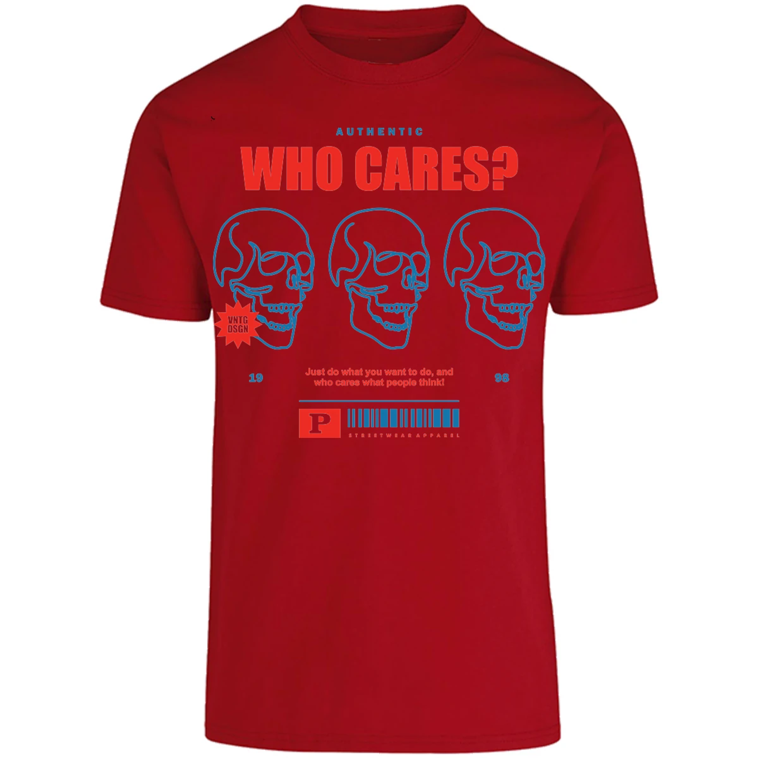 Playera Urbano Style Who Cares 329 para Adulto 9