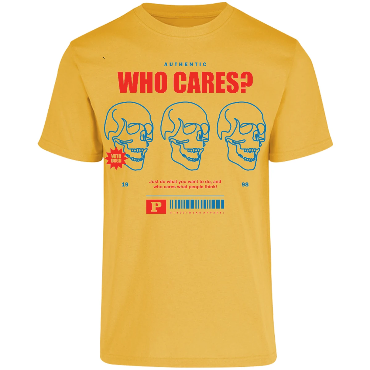 Playera Urbano Style Who Cares 329 para Adulto 11