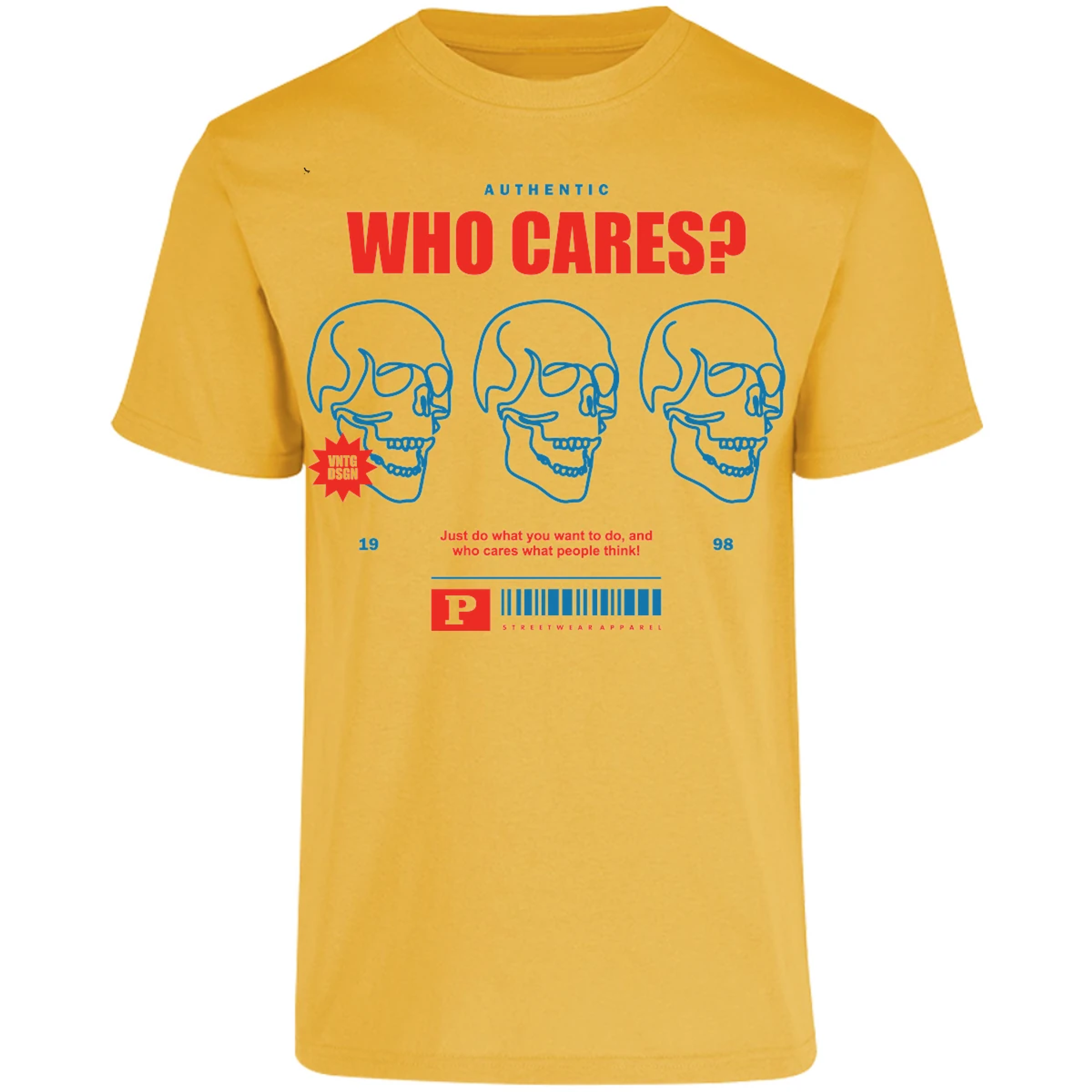 Playera Urbano Style Who Cares 329 para Adulto 11