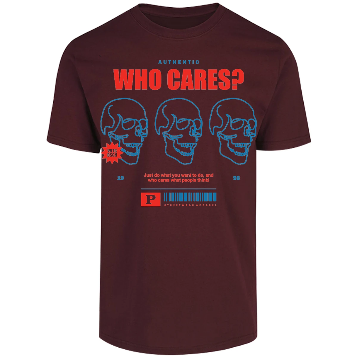 Playera Urbano Style Who Cares 329 para Adulto 12