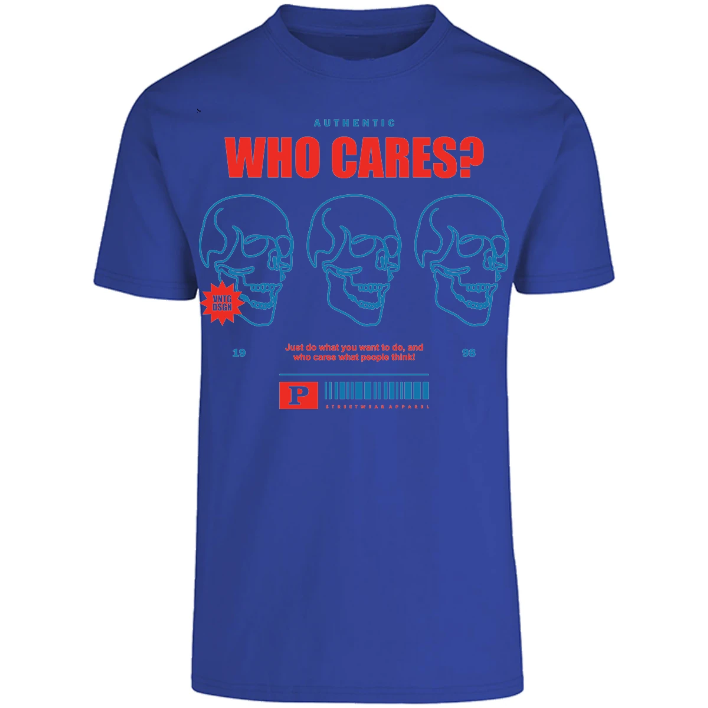 Playera Urbano Style Who Cares 329 para Adulto 19