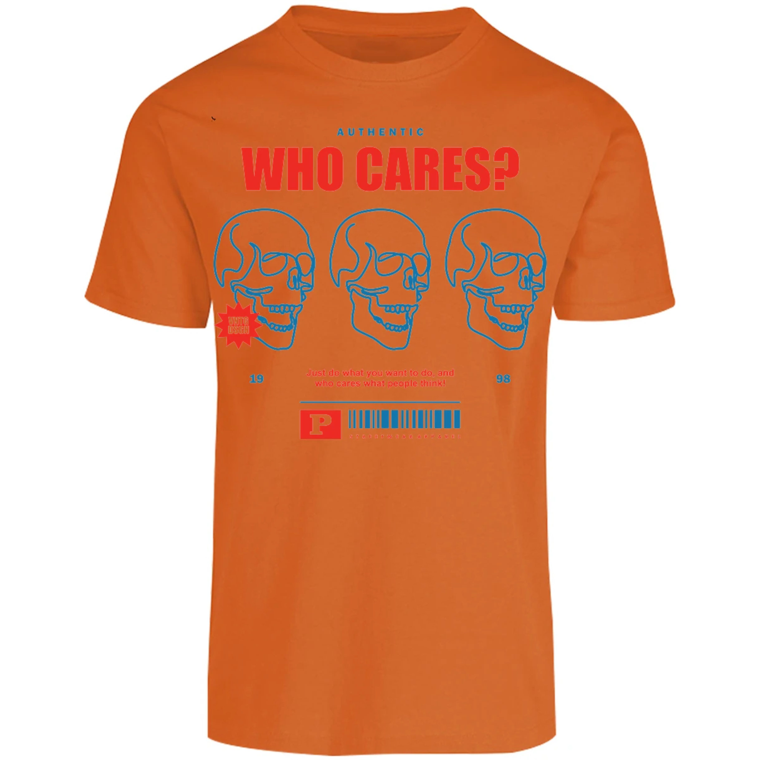 Playera Urbano Style Who Cares 329 para Adulto 29