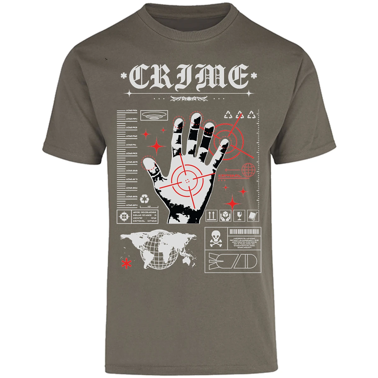 Playera Urbano Style Streetwear 181 para Adulto 1