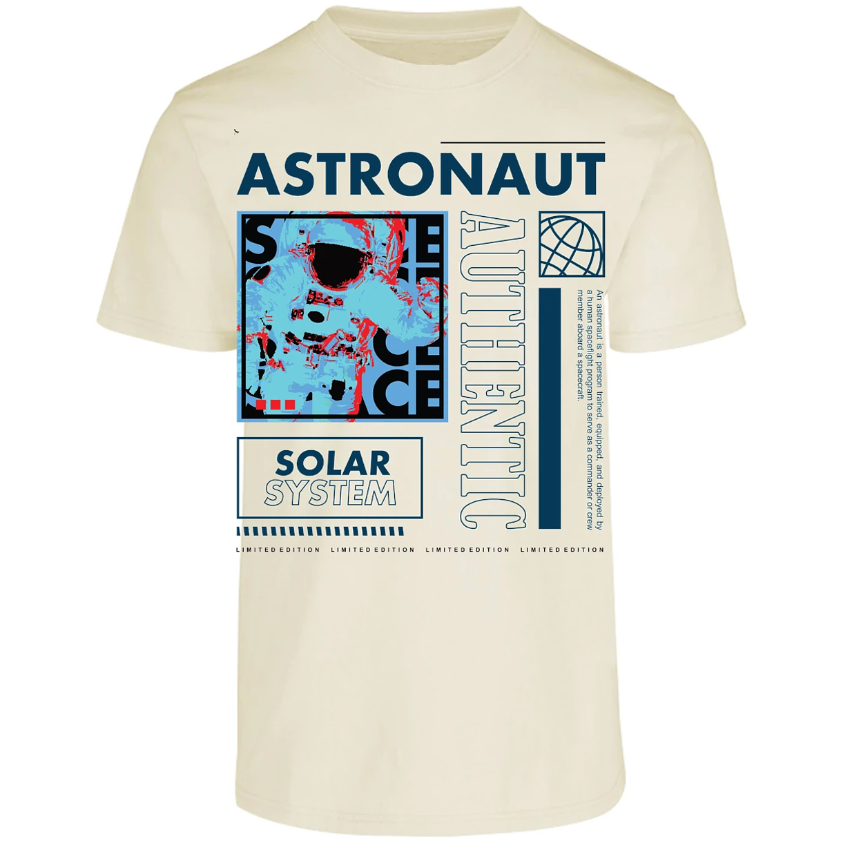 Playera Urbano Style Astronaut Spacecraft 70 para Adulto 4