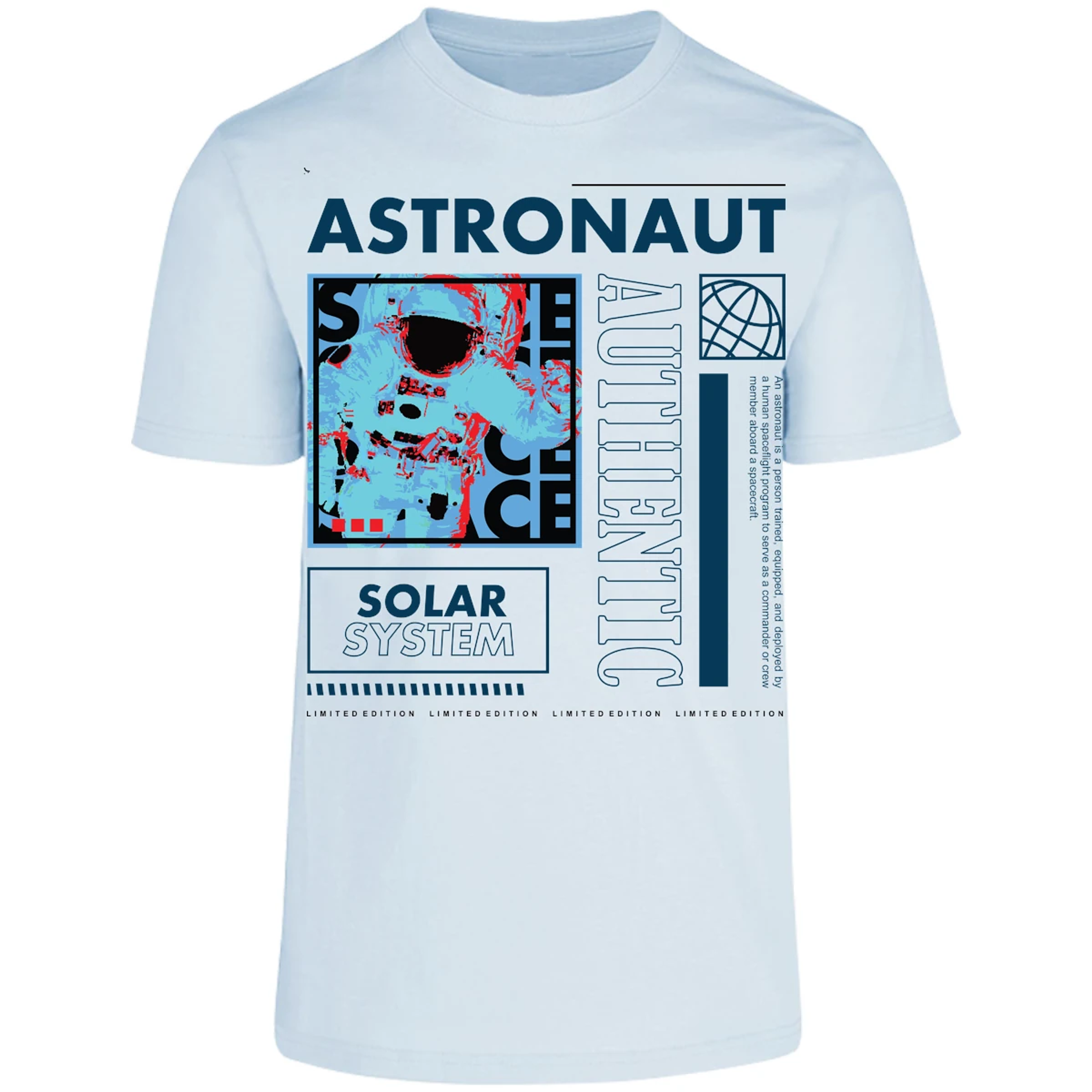 Playera Urbano Style Astronaut Spacecraft 70 para Adulto 23