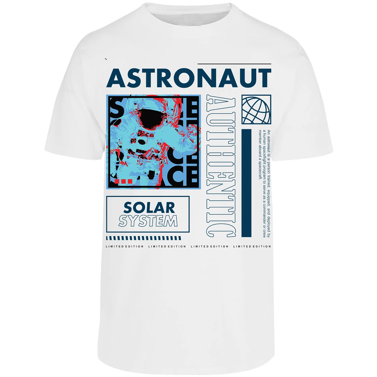 Playera Urbano Style Astronaut Spacecraft 70 para Adulto 28