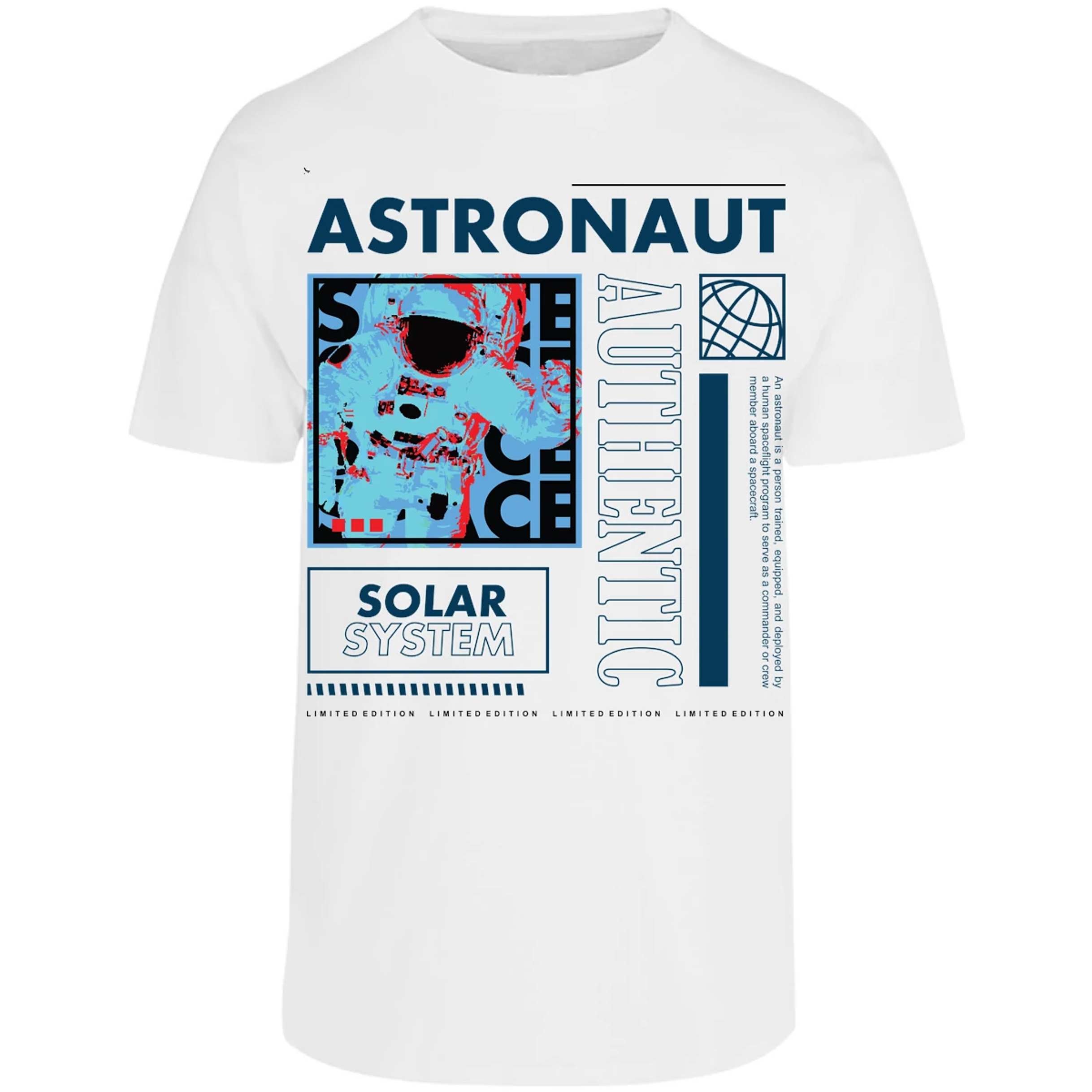 Playera Urbano Style Astronaut Spacecraft 70 para Adulto 28