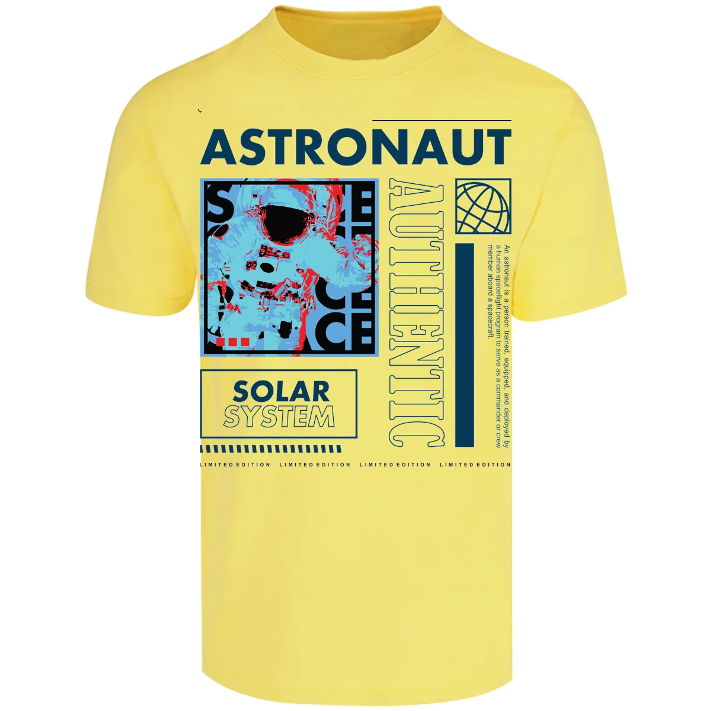 Playera Urbano Style Astronaut Spacecraft 70 para Adulto 15