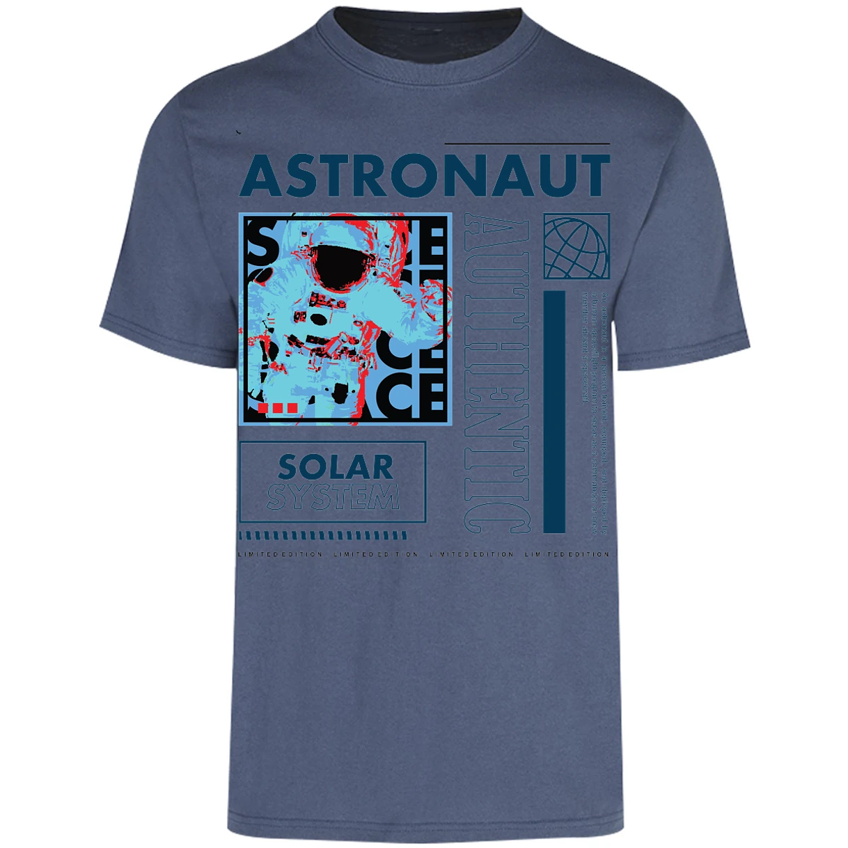 Playera Urbano Style Astronaut Spacecraft 70 para Adulto 2