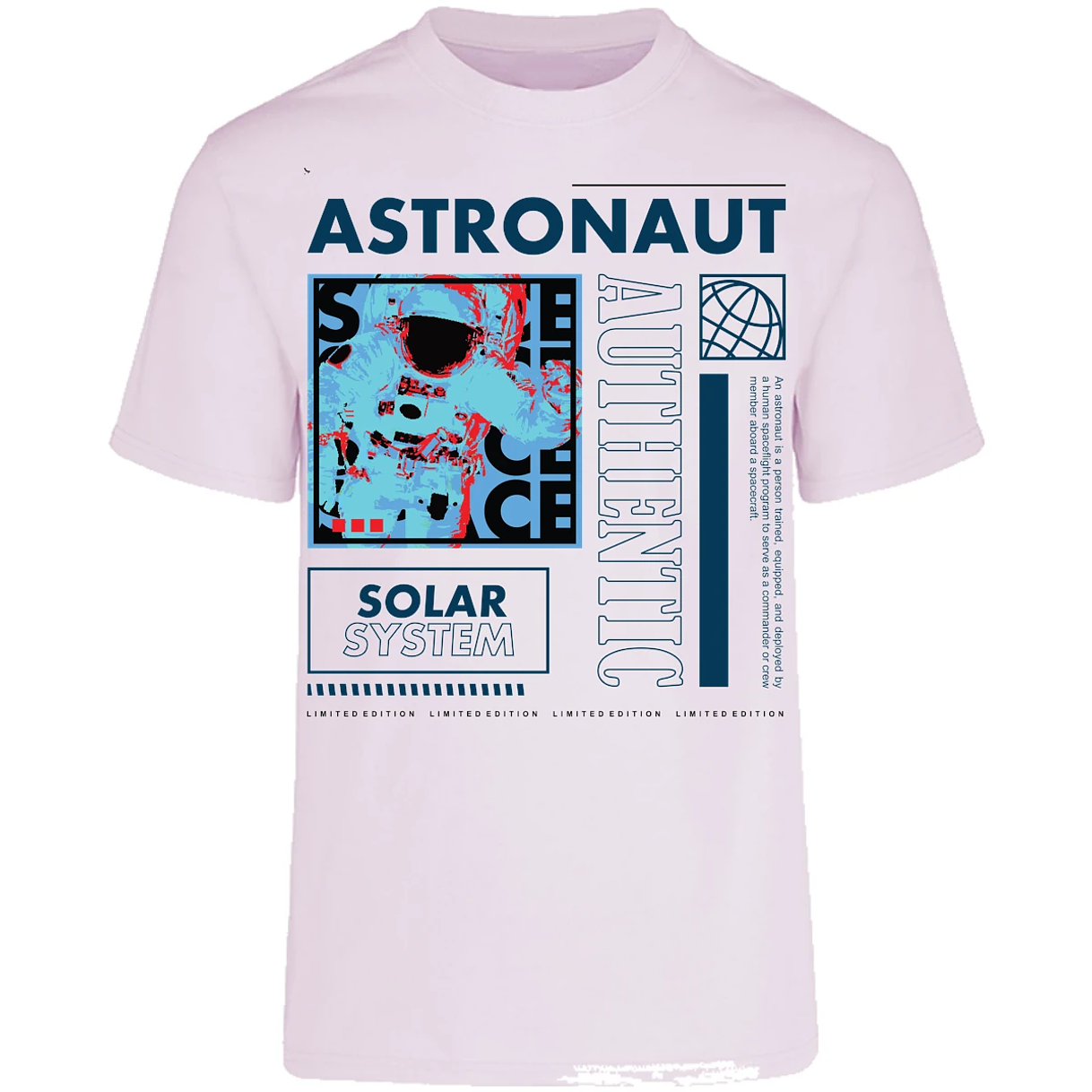 Playera Urbano Style Astronaut Spacecraft 70 para Adulto 5