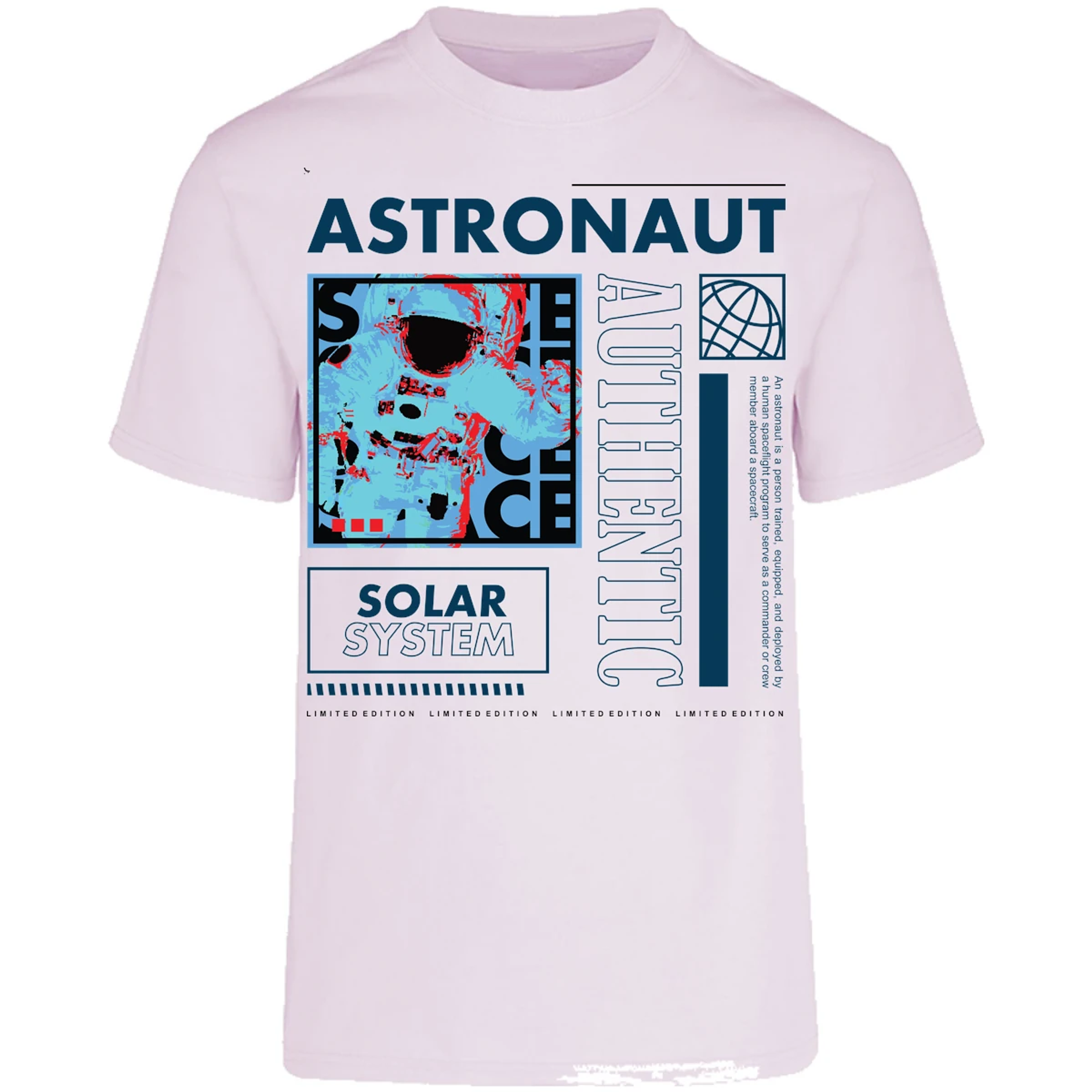 Playera Urbano Style Astronaut Spacecraft 70 para Adulto 5