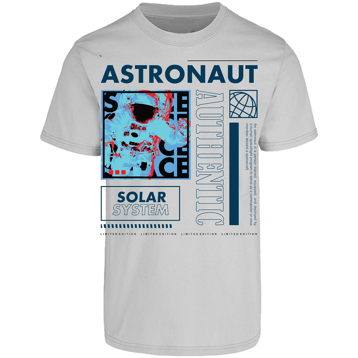 Playera Urbano Style Astronaut Spacecraft 70 para Adulto 7
