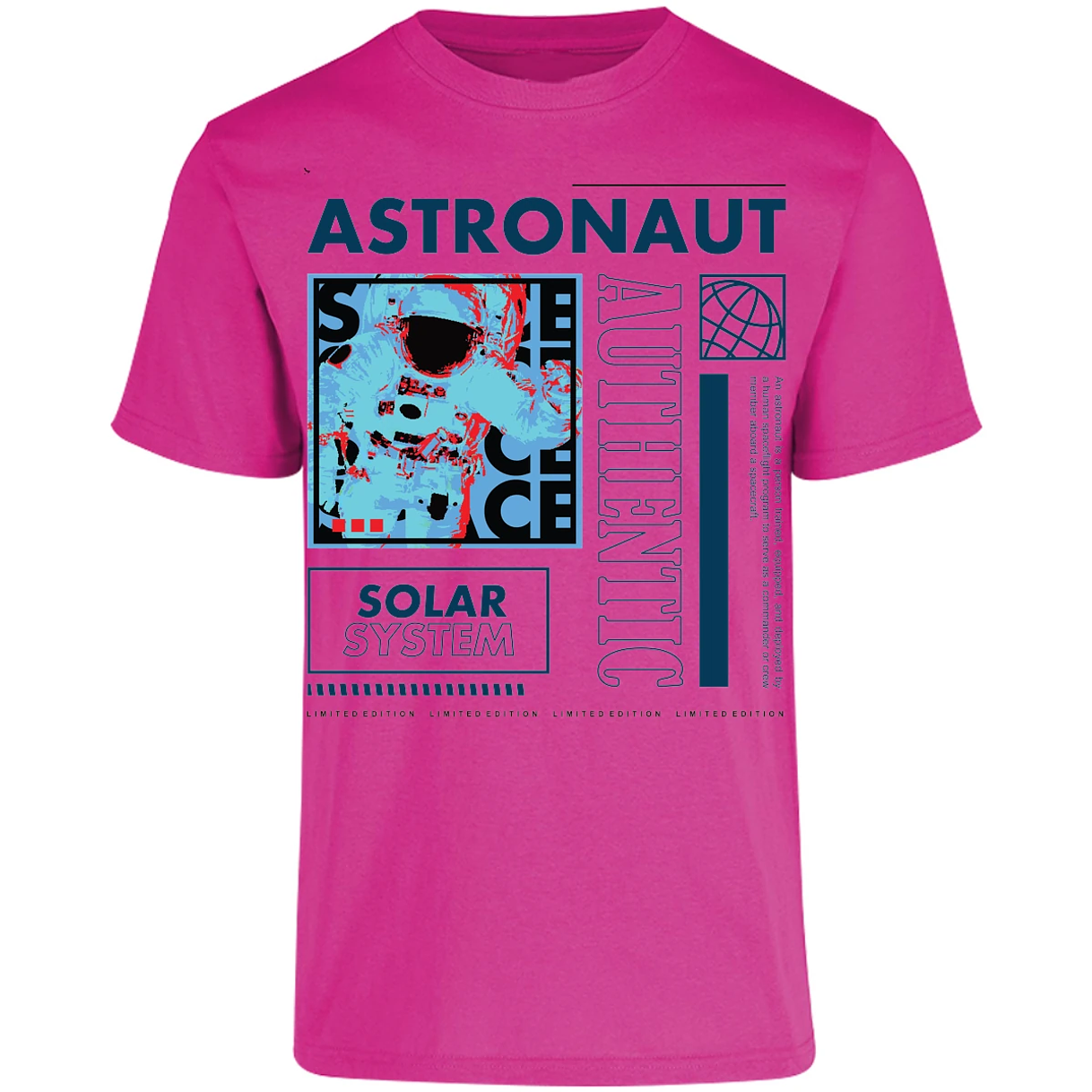 Playera Urbano Style Astronaut Spacecraft 70 para Adulto 8