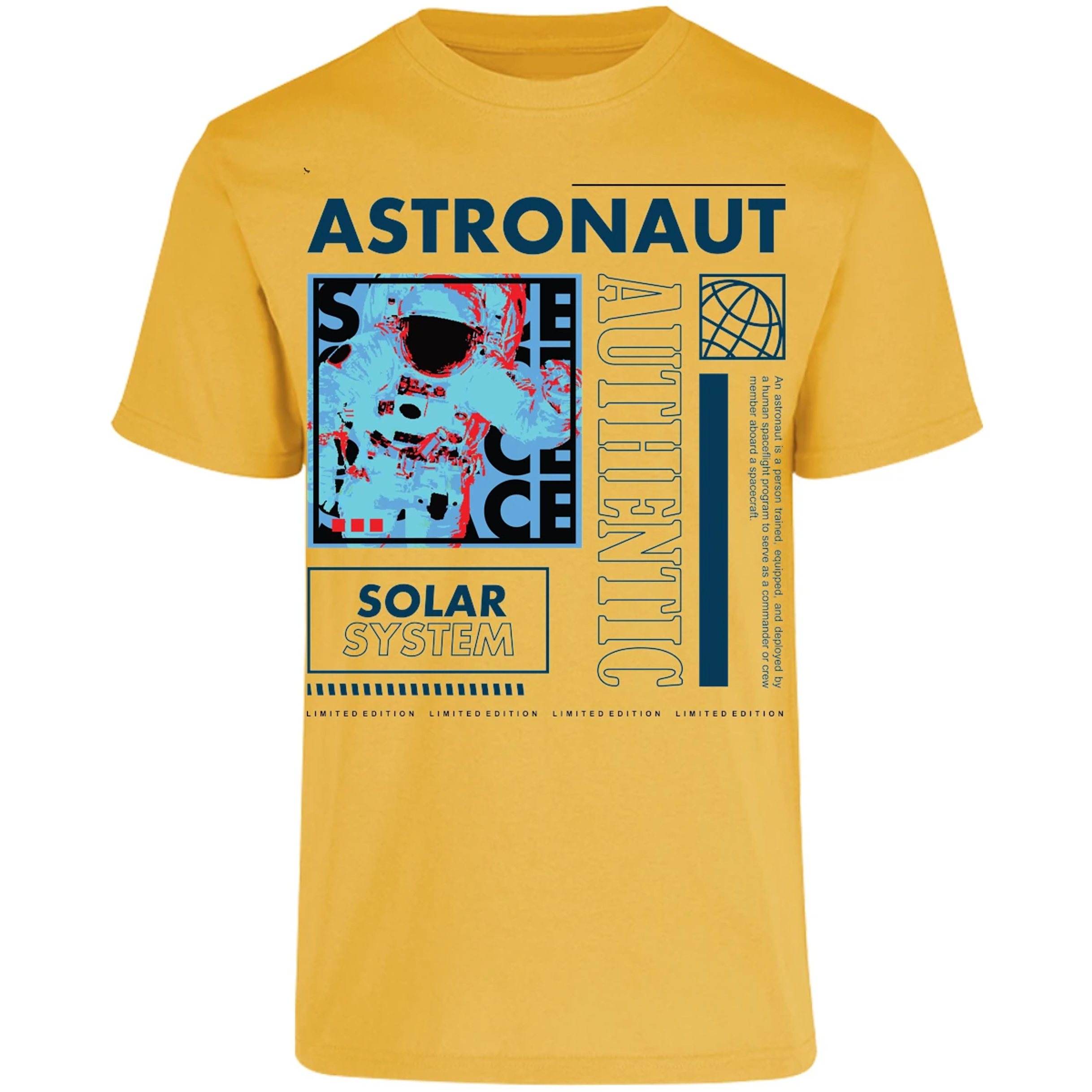 Playera Urbano Style Astronaut Spacecraft 70 para Adulto 12