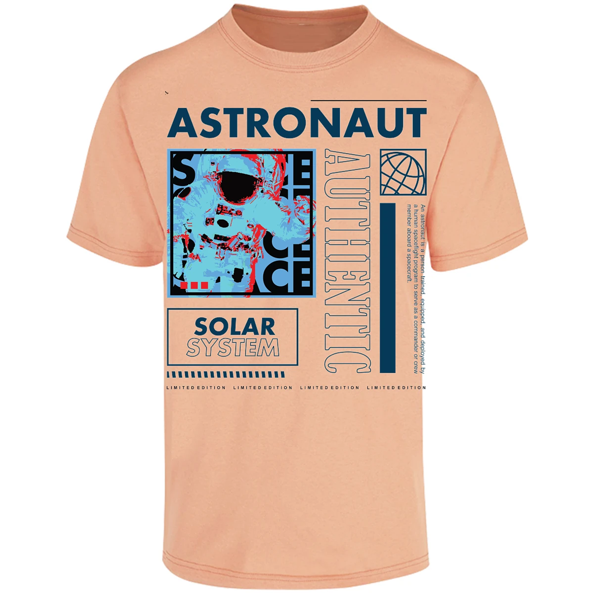 Playera Urbano Style Astronaut Spacecraft 70 para Adulto 29