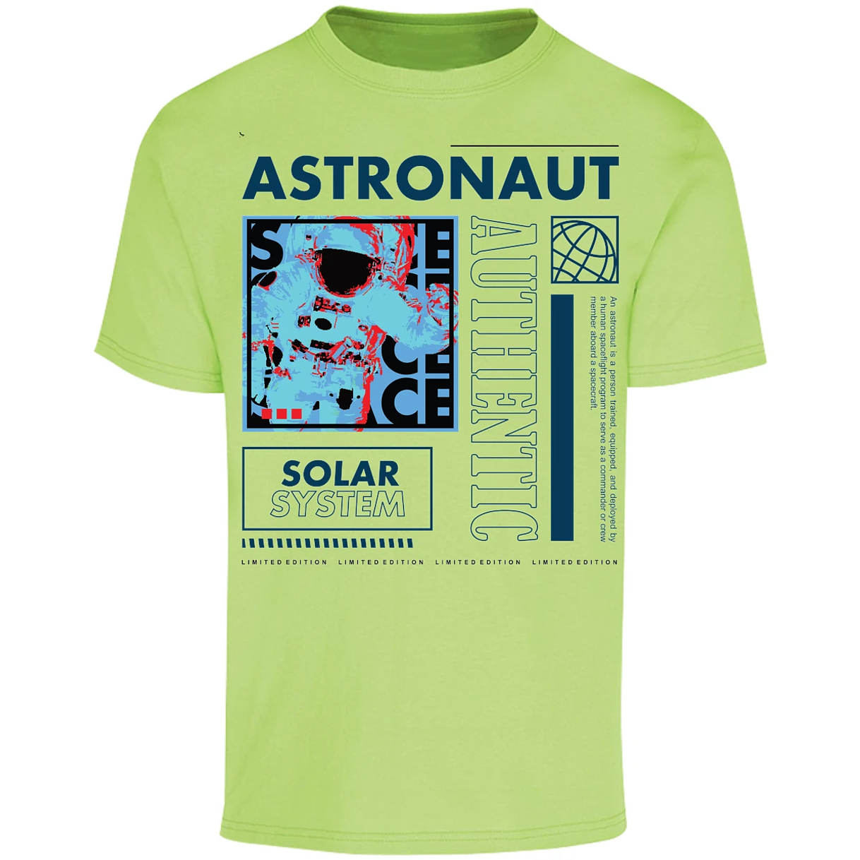 Playera Urbano Style Astronaut Spacecraft 70 para Adulto 21