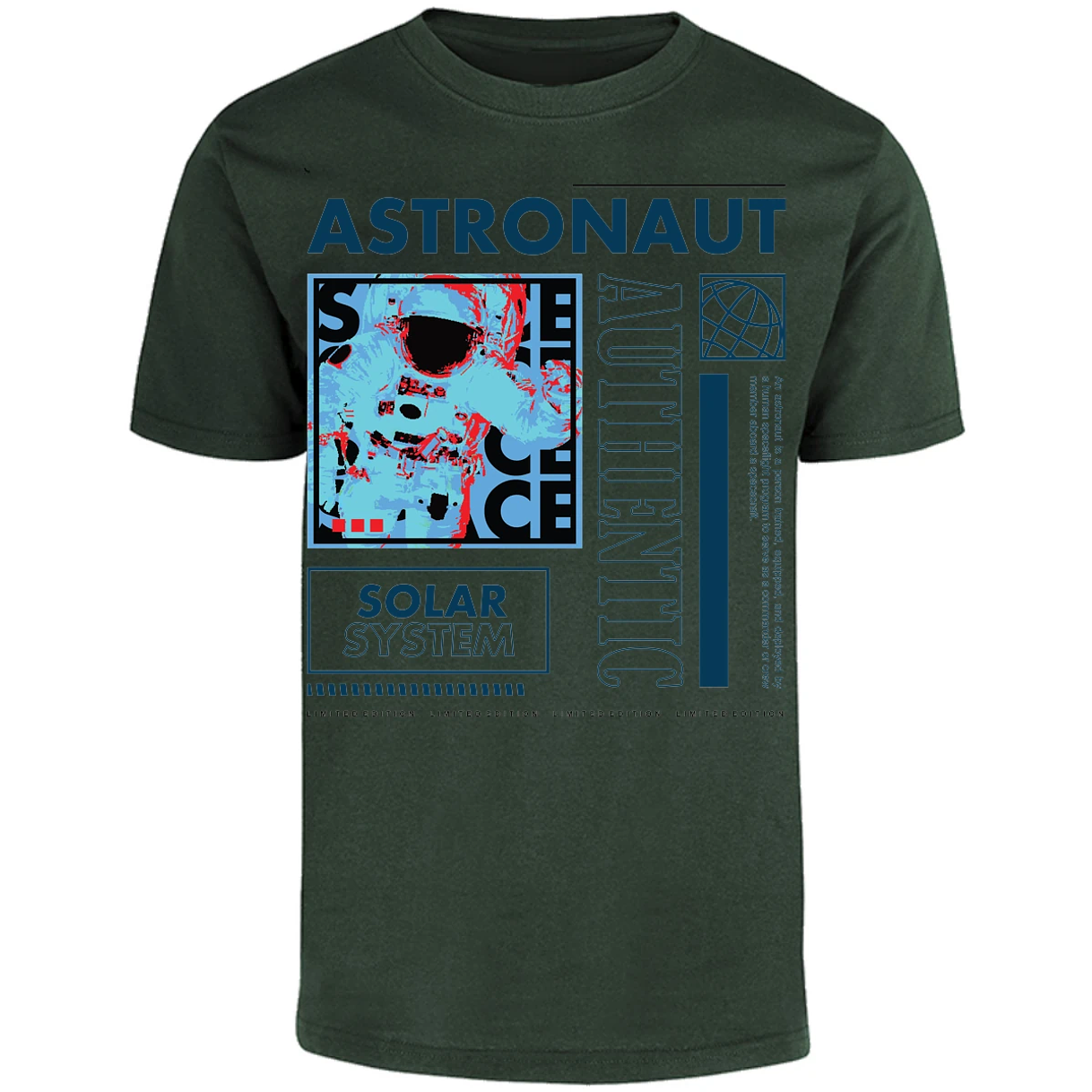 Playera Urbano Style Astronaut Spacecraft 70 para Adulto 26