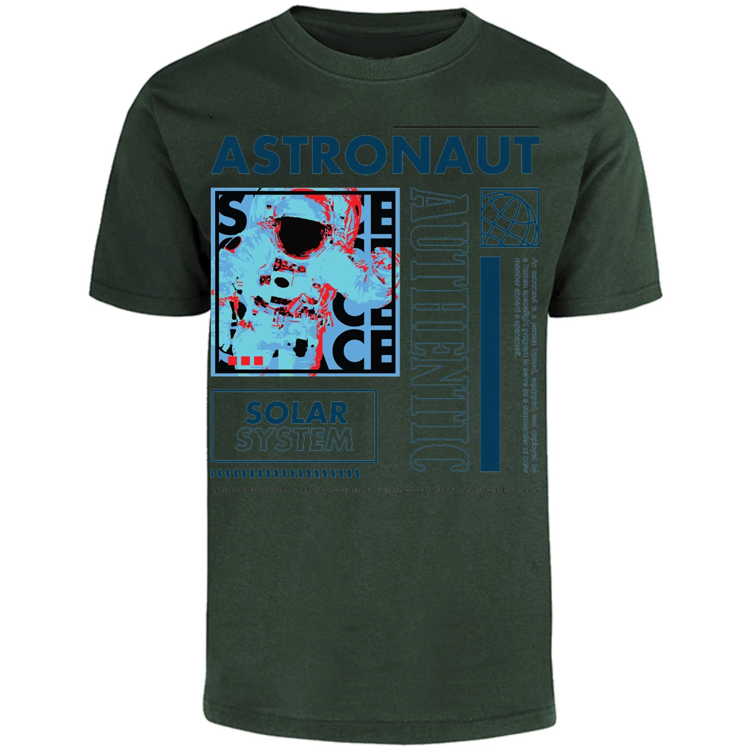 Playera Urbano Style Astronaut Spacecraft 70 para Adulto 26