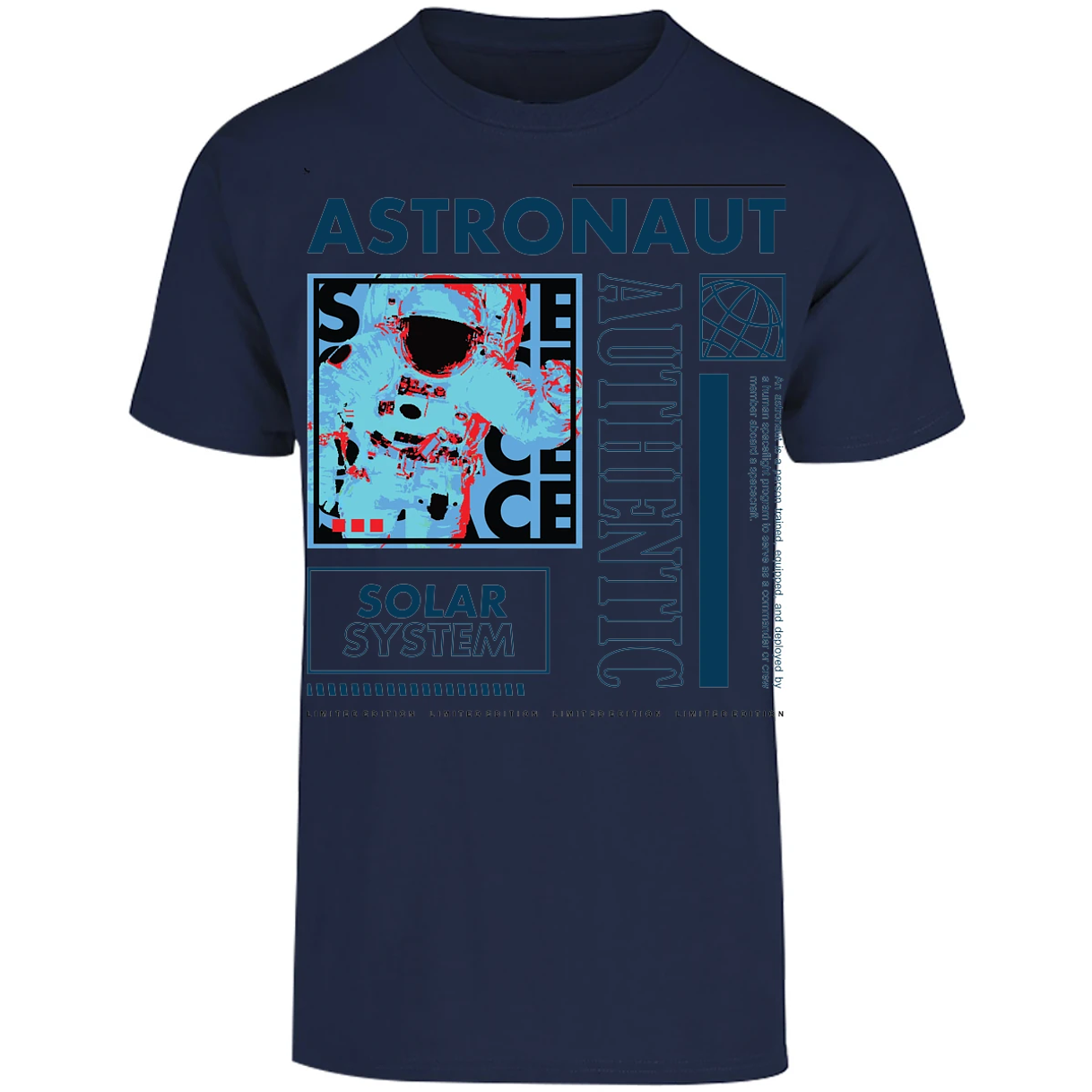 Playera Urbano Style Astronaut Spacecraft 70 para Adulto 30