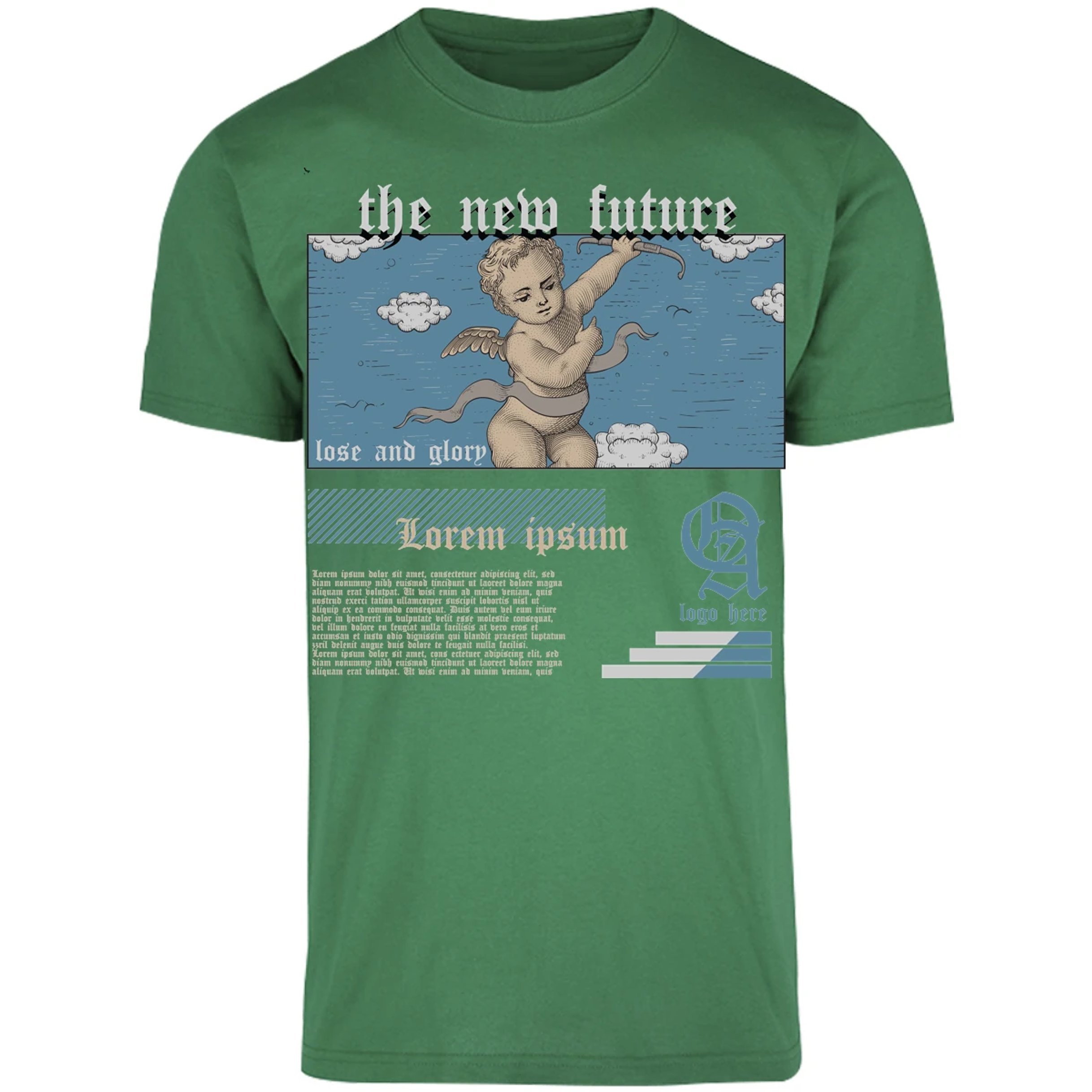 Playera Urbano Style Glory And Lose 401 para Adulto 11