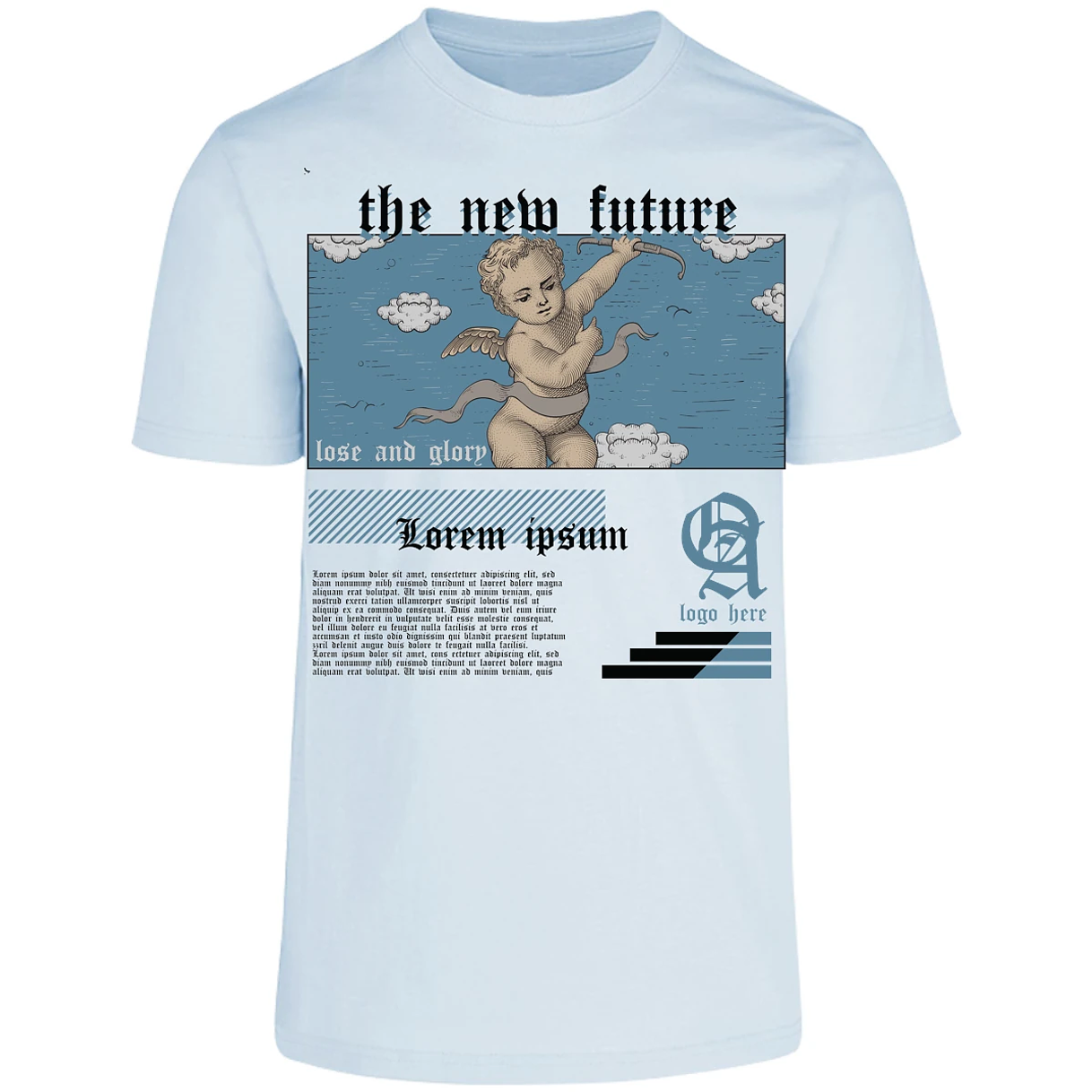 Playera Urbano Style The New Future 402 para Adulto 21