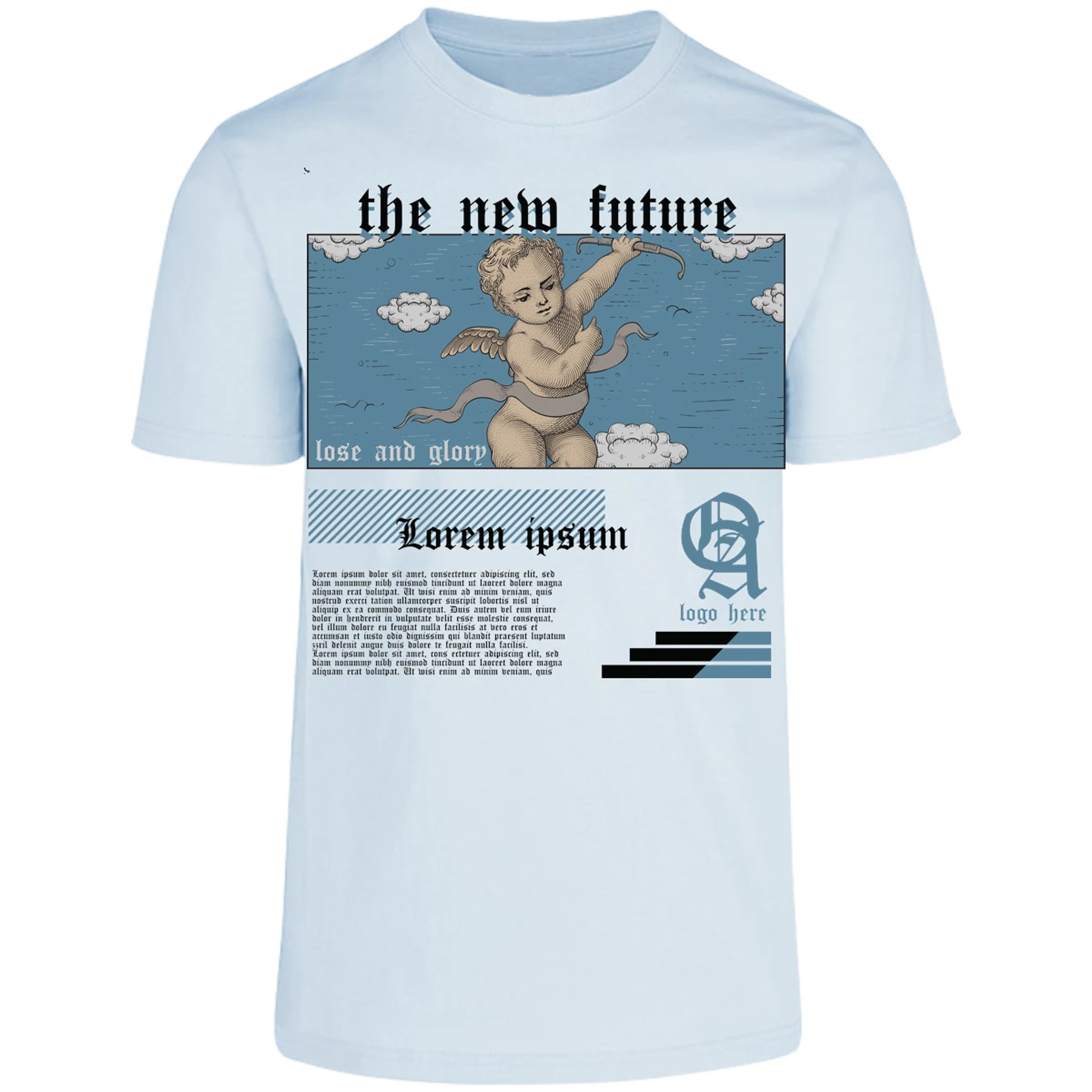 Playera Urbano Style The New Future 402 para Adulto 21