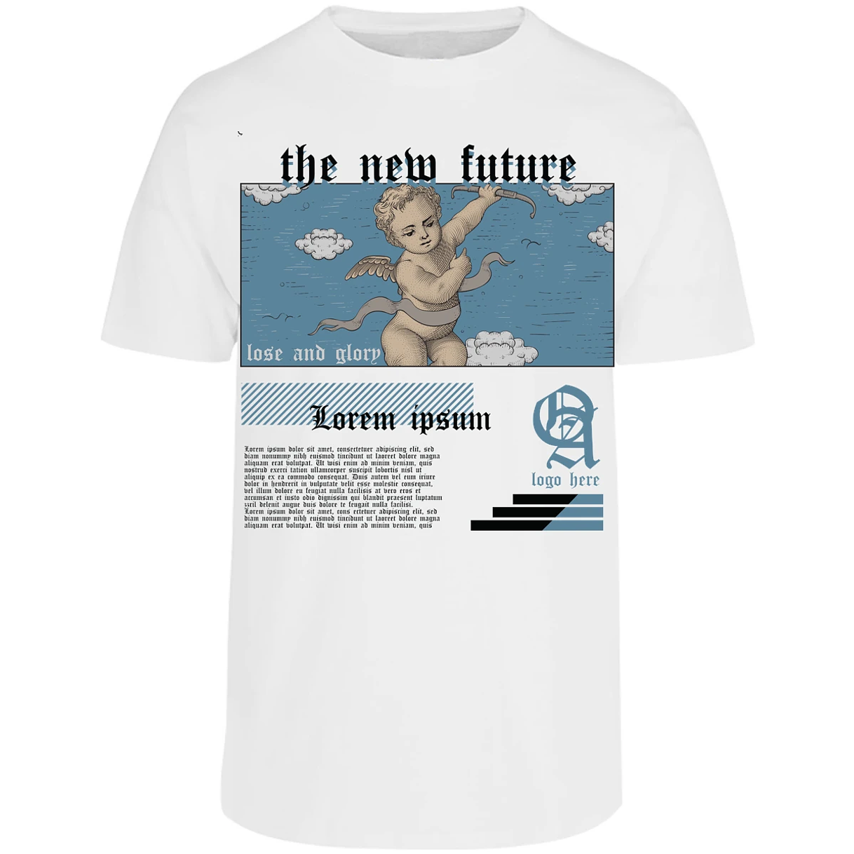Playera Urbano Style The New Future 402 para Adulto 20