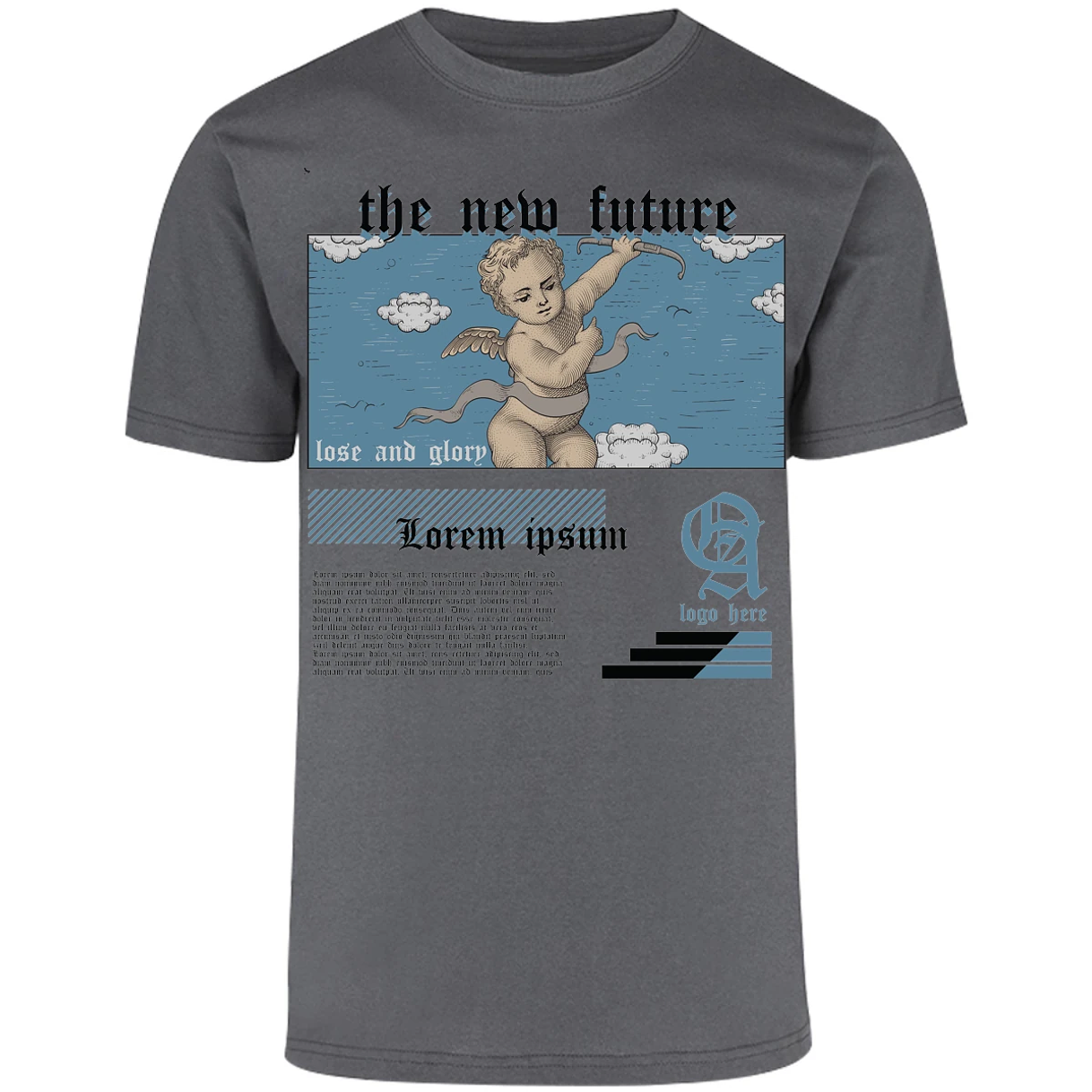 Playera Urbano Style The New Future 402 para Adulto 13