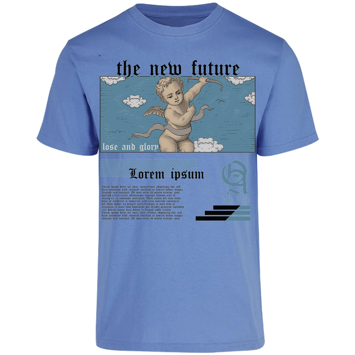 Playera Urbano Style The New Future 402 para Adulto 18