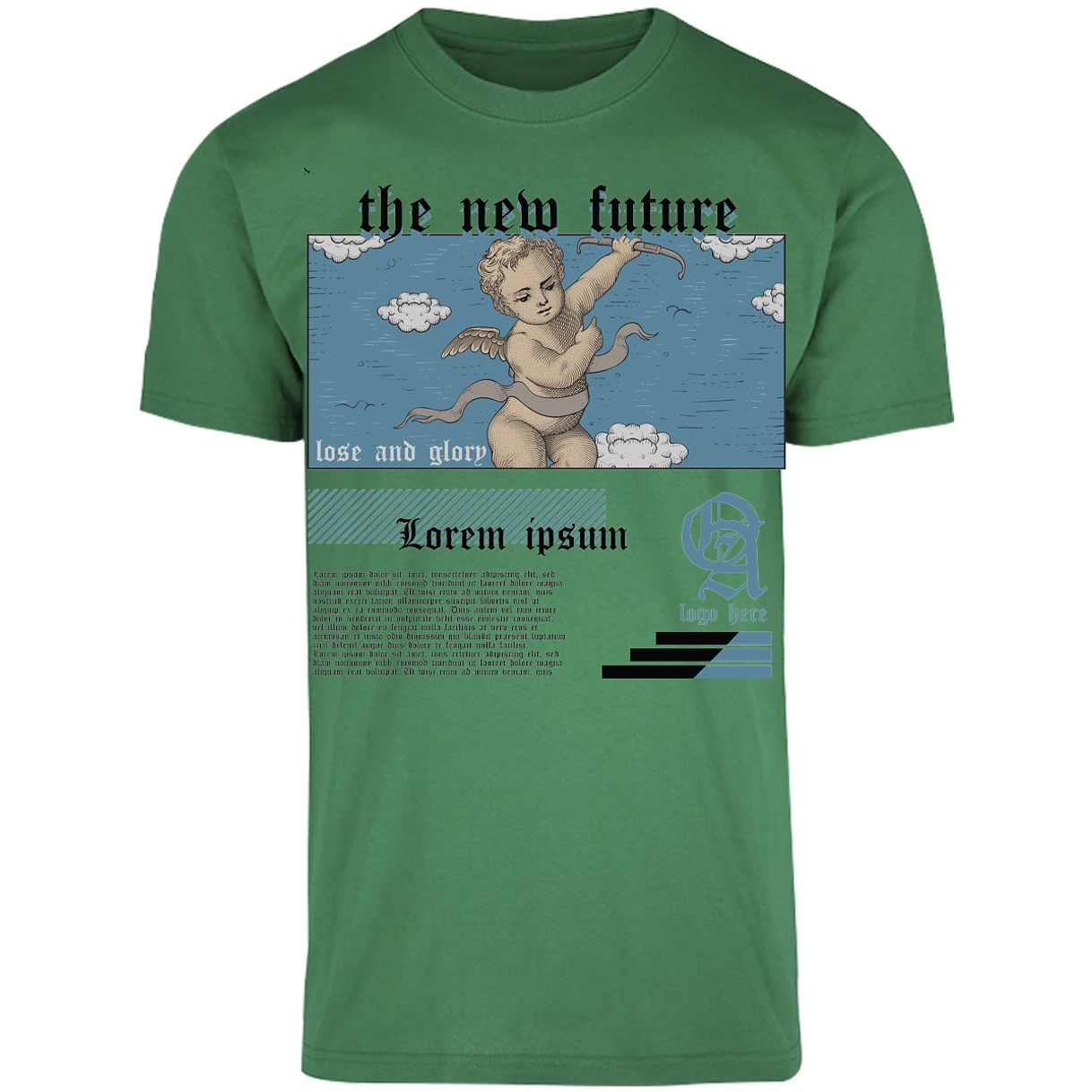 Playera Urbano Style The New Future 402 para Adulto 29