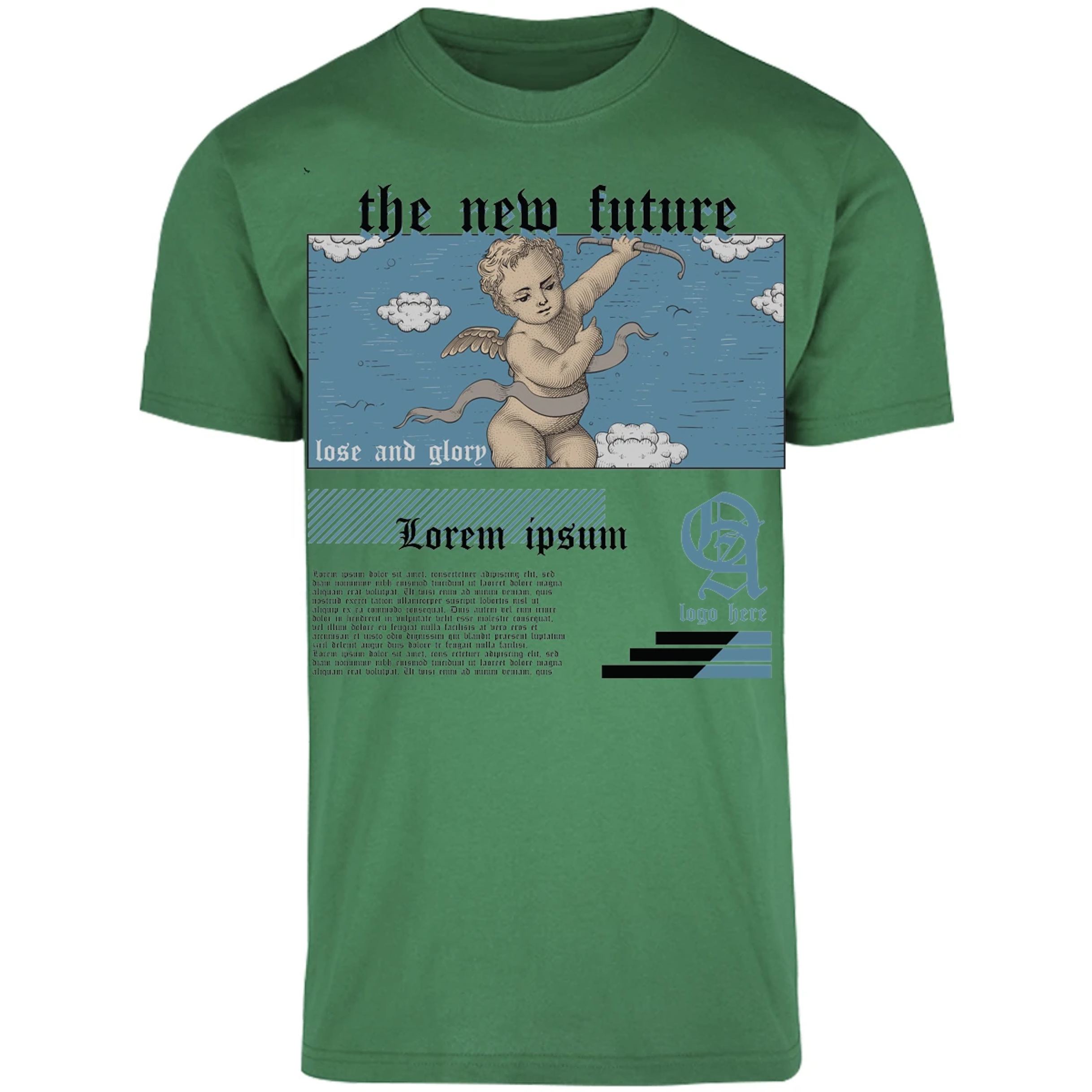 Playera Urbano Style The New Future 402 para Adulto 29