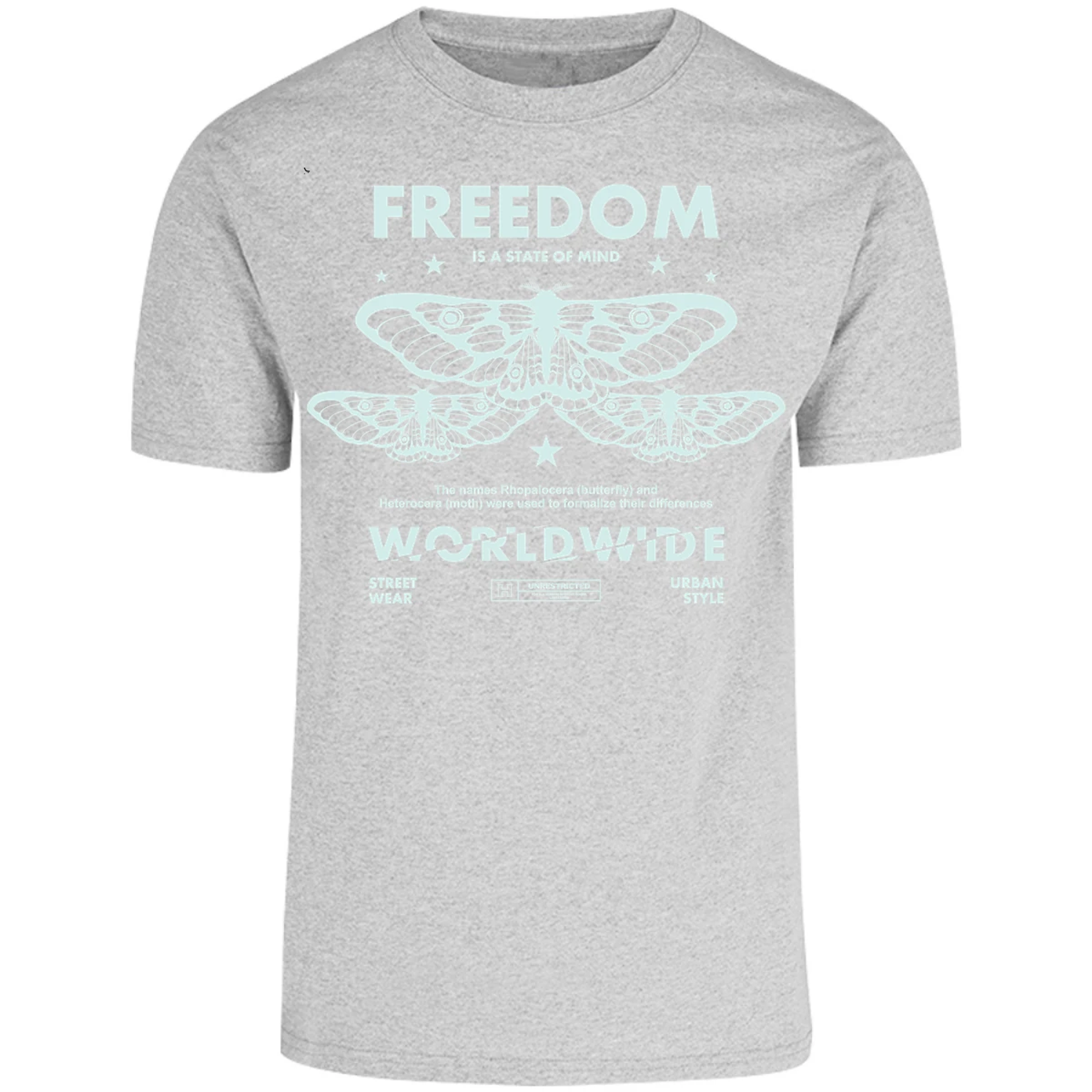 Playera Urbano Style Freedom Butterfly 443 para Adulto 19