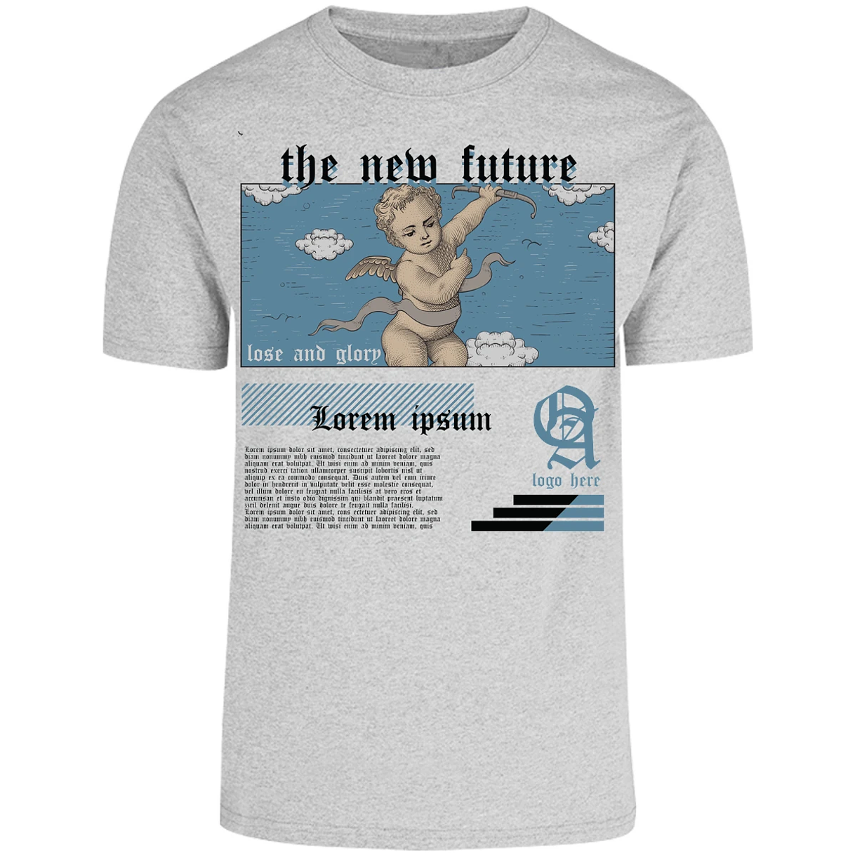 Playera Urbano Style The New Future 402 para Adulto 26