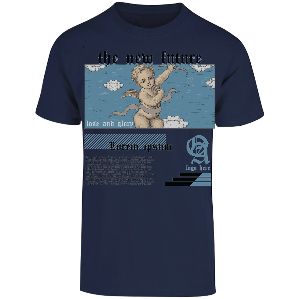 Playera Urbano Style The New Future 402 para Adulto 4