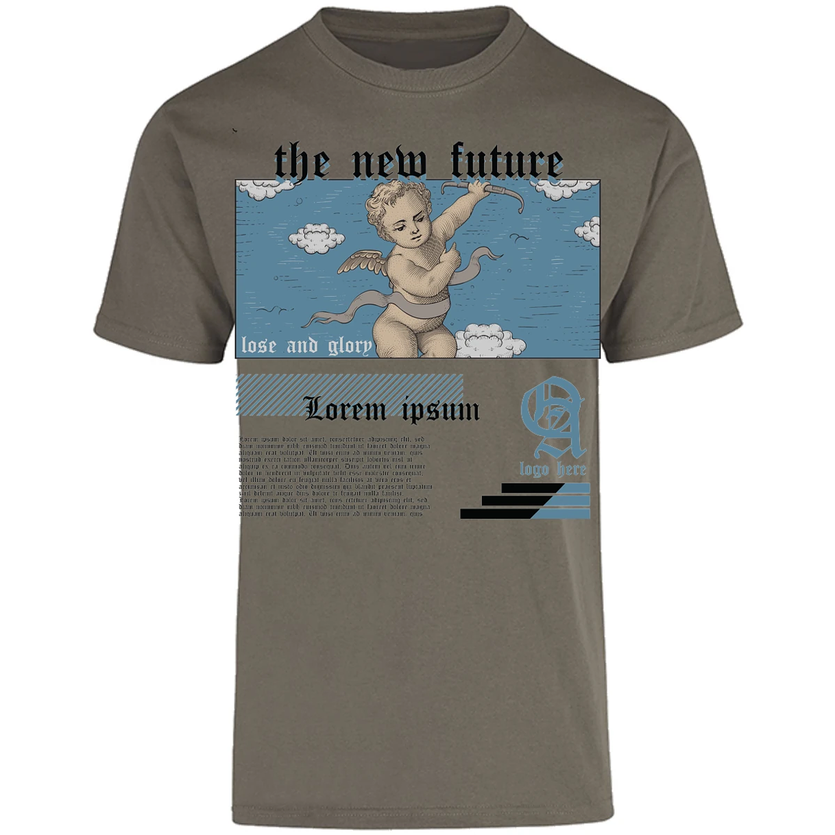 Playera Urbano Style The New Future 402 para Adulto 24