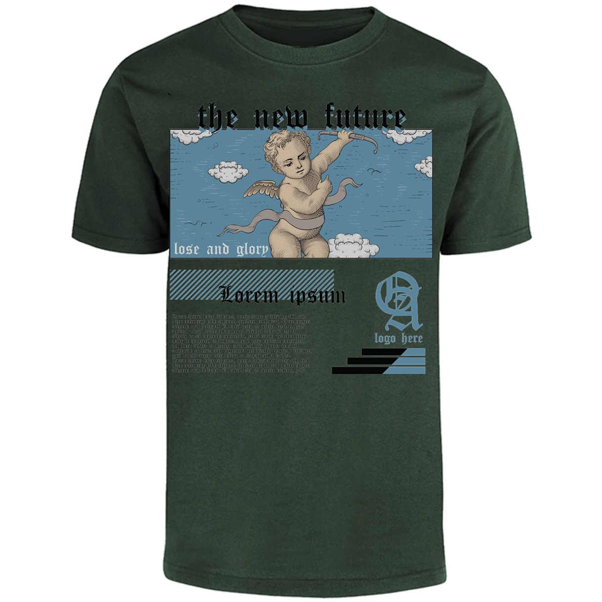 Playera Urbano Style The New Future 402 para Adulto 30