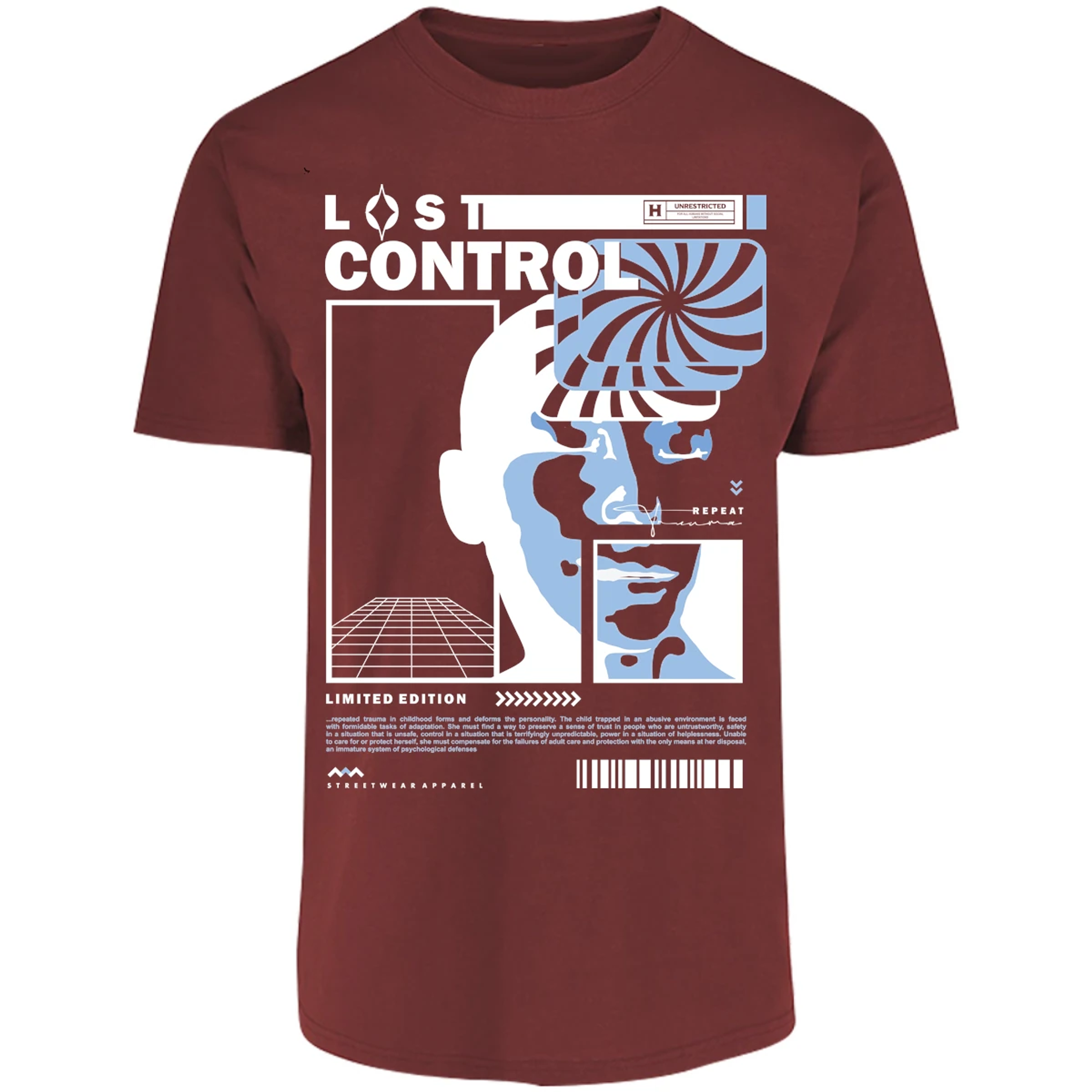 Playera Urbano Style Lost Control Personality 229 para Adulto 27
