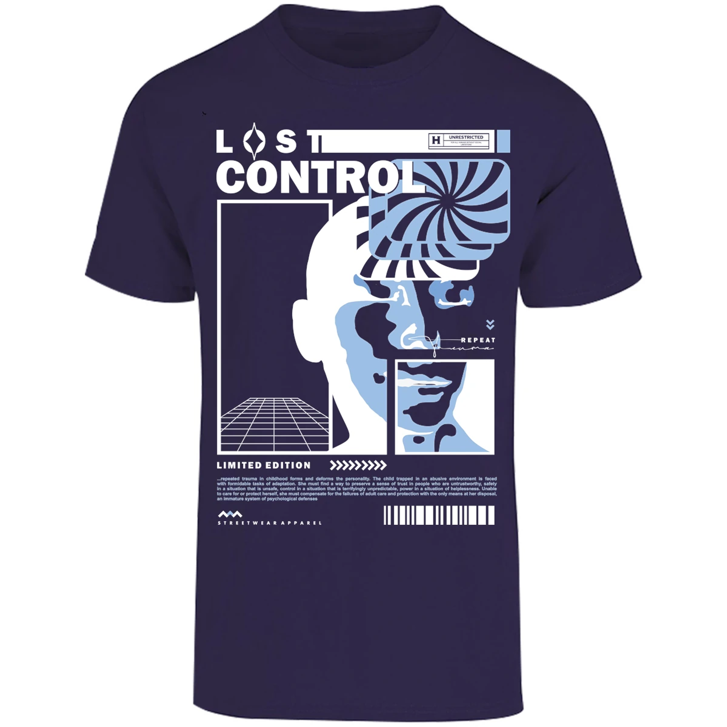 Playera Urbano Style Lost Control Personality 229 para Adulto 11