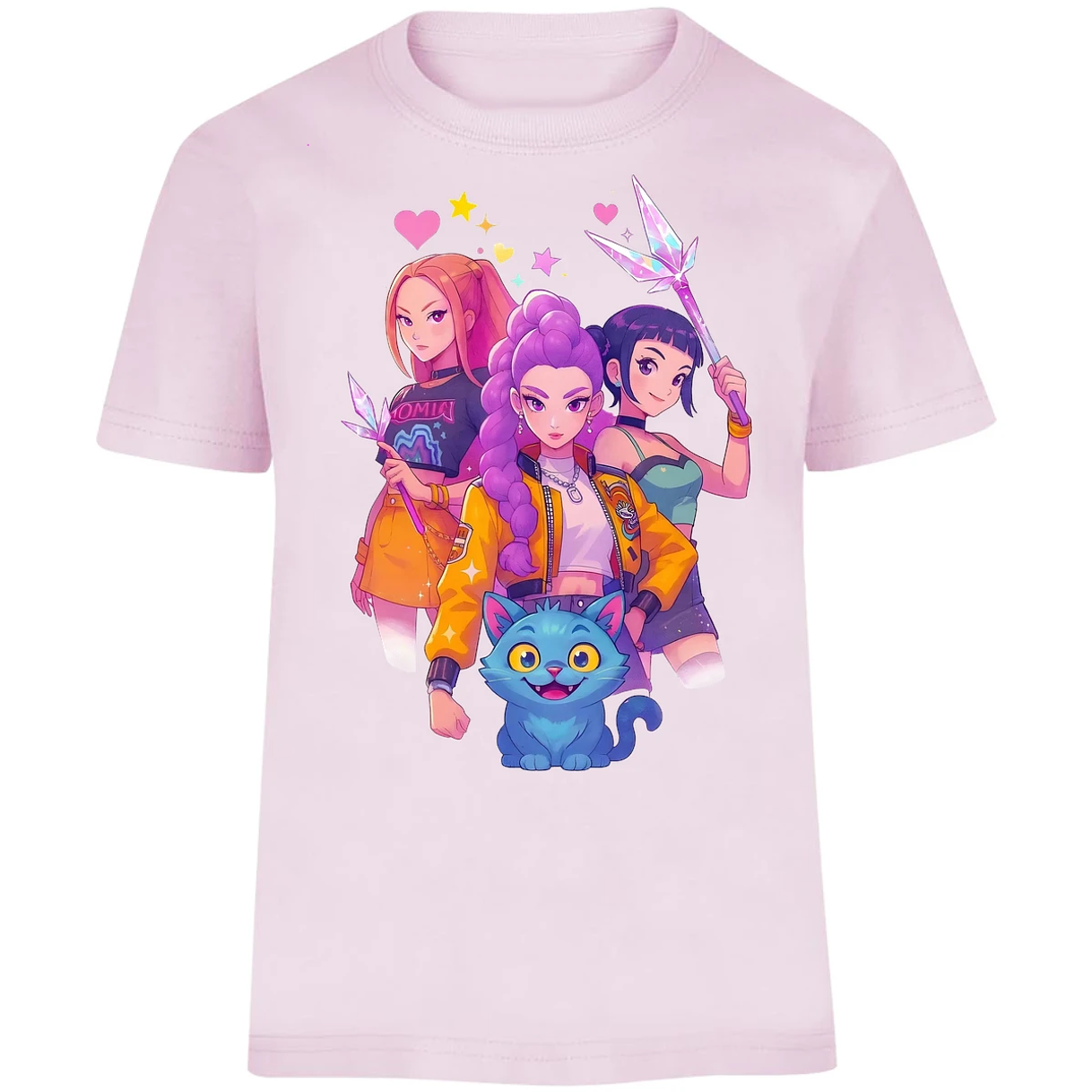 Playera Las Guerreras K Pop 02 para Niño 1
