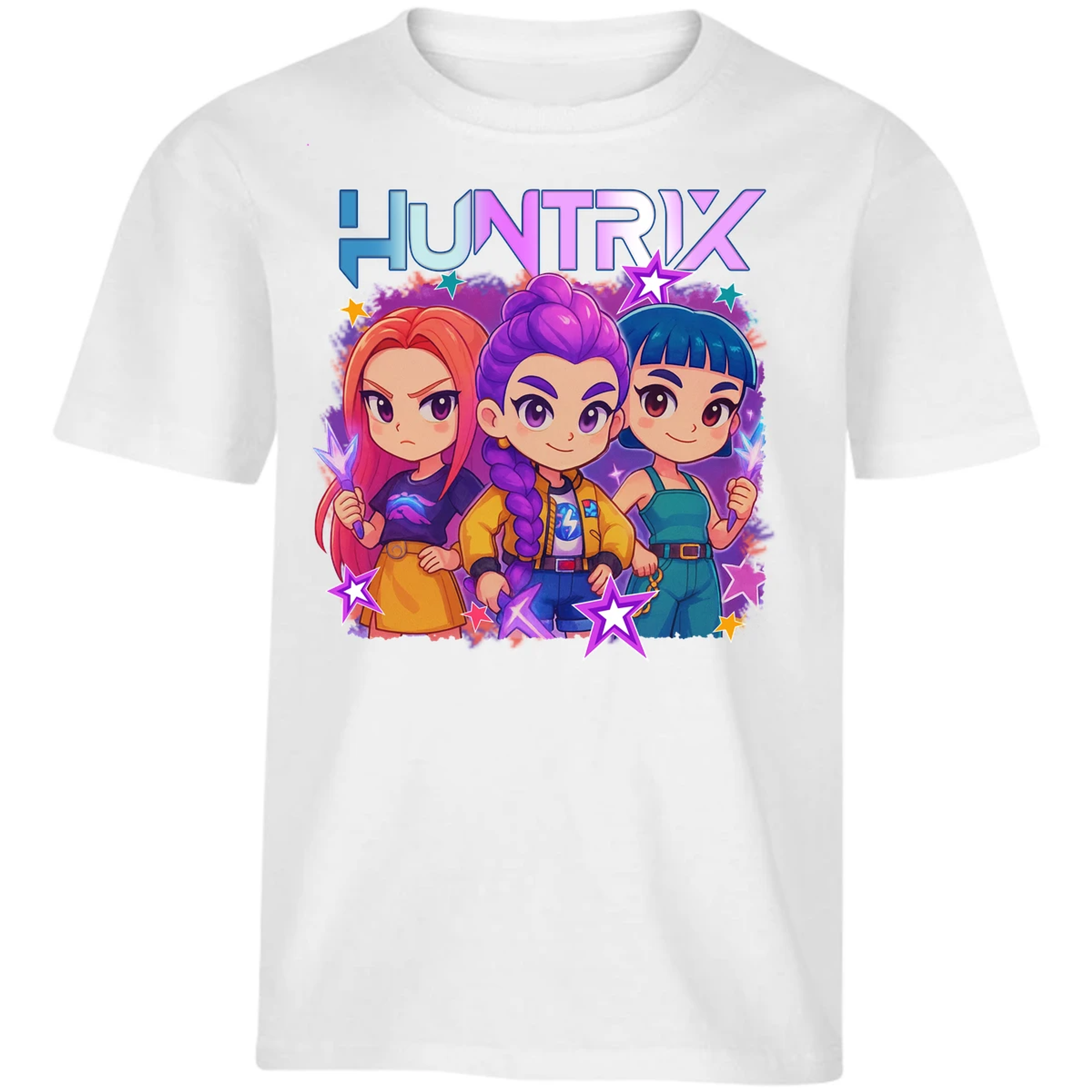 Playera Las Guerreras K Pop Hunters 06 para Niño 11